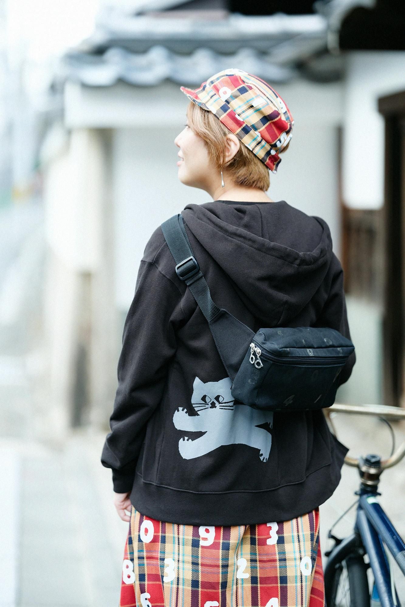 【官網限定】deportare ZIP UP運動帽T [9.7]/黑色