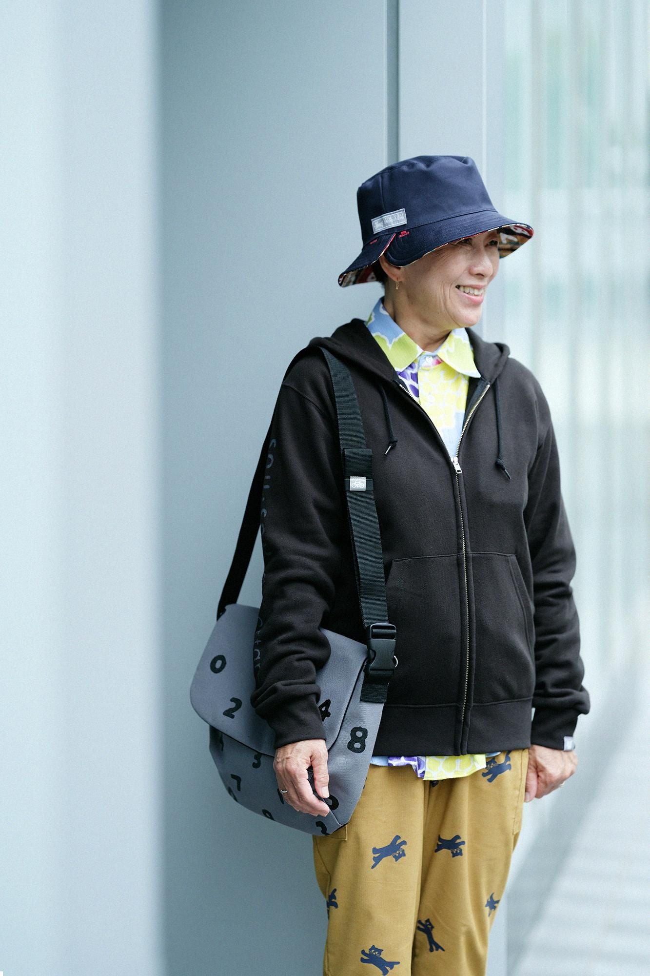 【官網限定】deportare ZIP UP運動帽T [9.7]/黑色