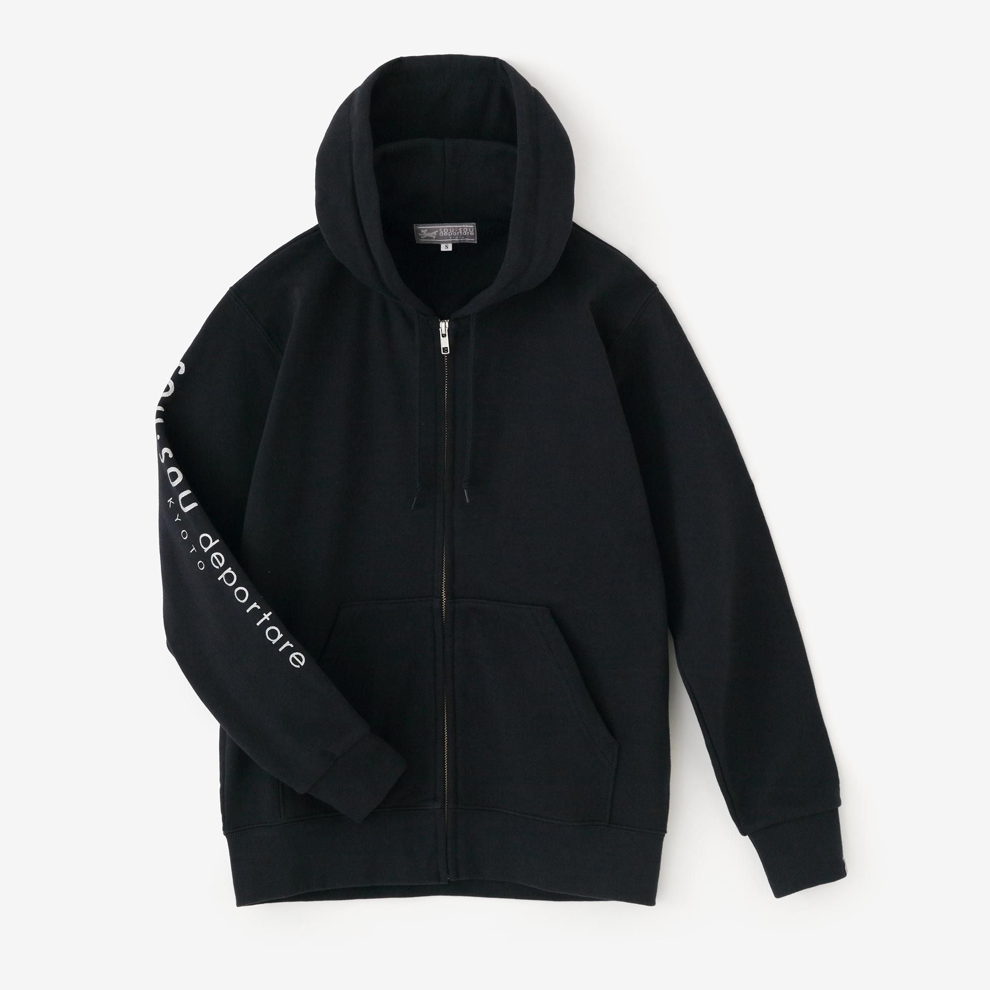 驱逐拉链运动衫连帽衫[9.7]/黑海军