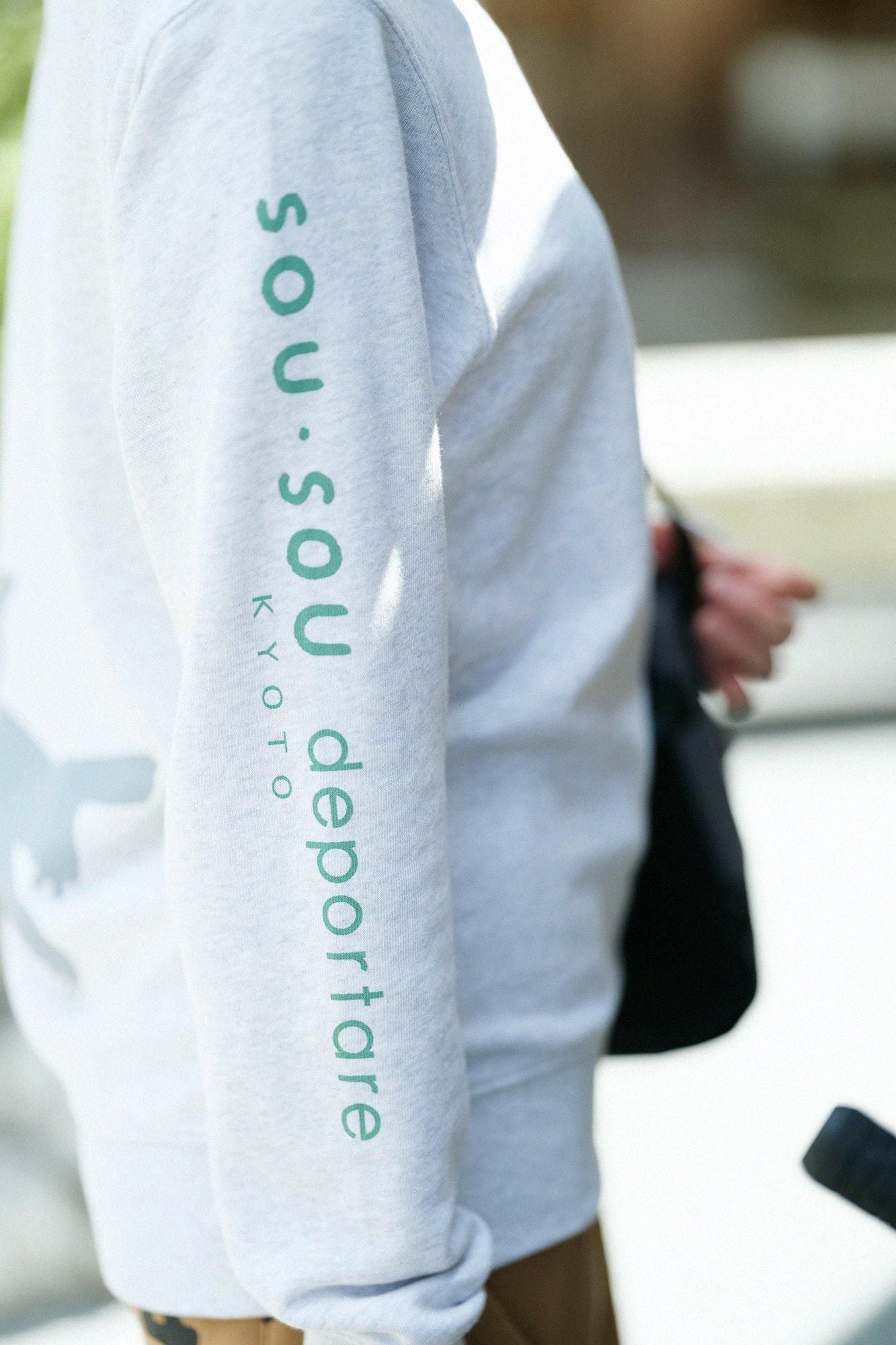 【online한정】데포르타레 스웨트 셔츠 [8.4]/헤더 아이보리