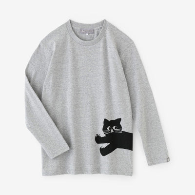 デポルターレ 長袖Tシャツ[5.6]／ヘザーグレー