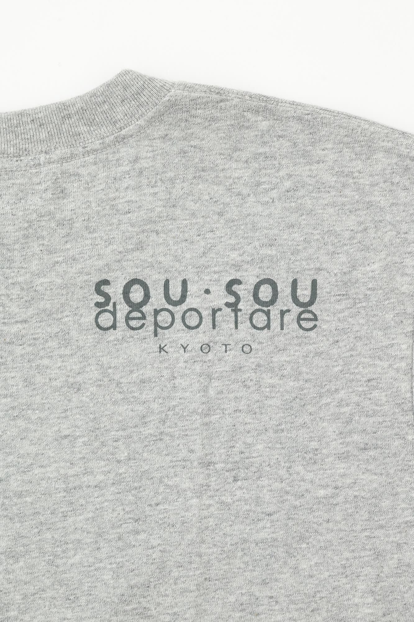 デポルターレ 長袖Tシャツ[5.6]／ヘザーグレー