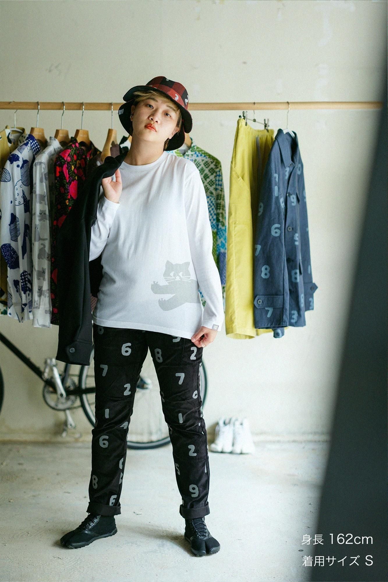 Deportale Langarm-T-Shirt [5.6]/Weiß