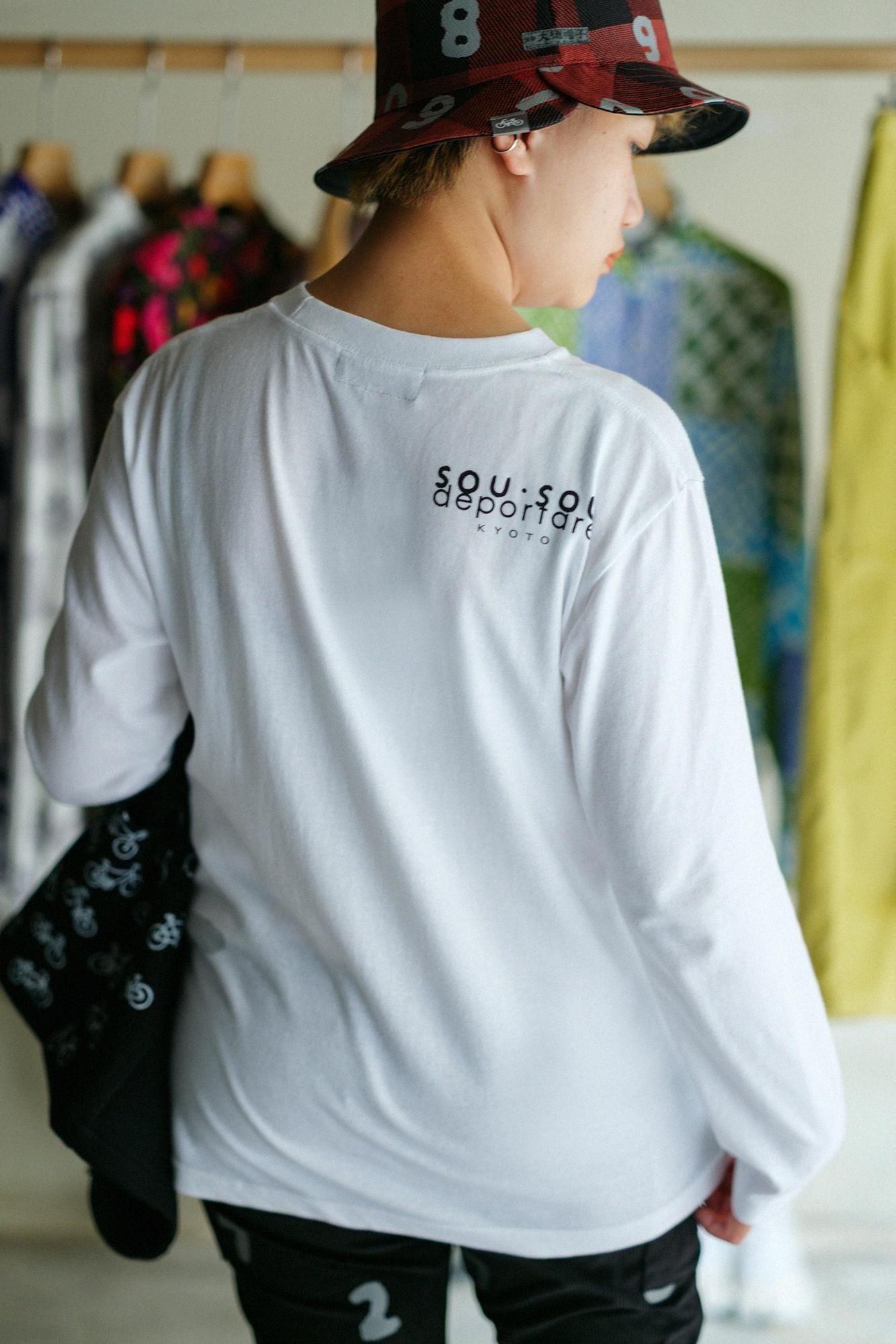 Deportale Langarm-T-Shirt [5.6]/Weiß