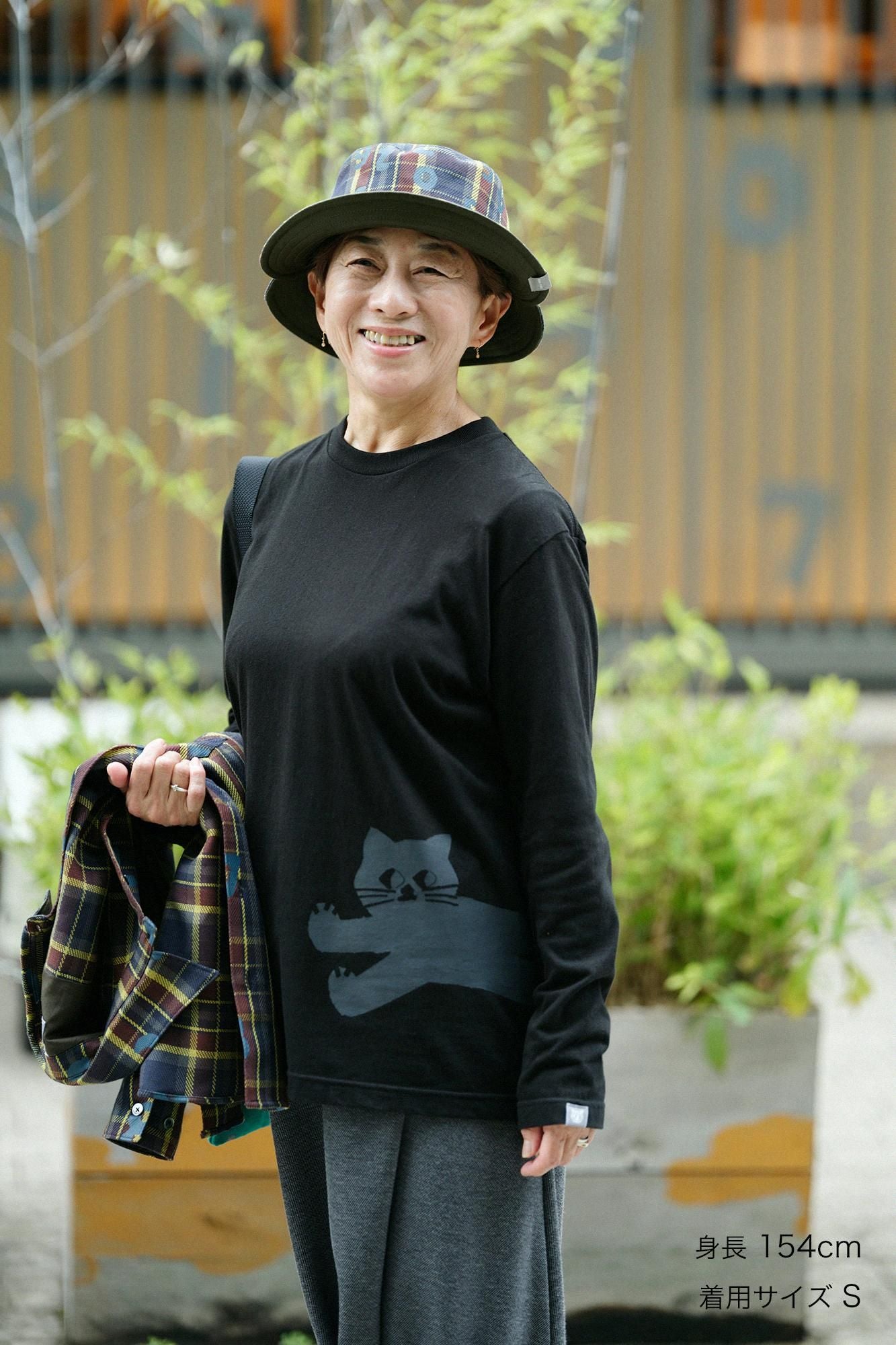 데포르타레 긴 소매T셔츠[5.6]／블랙