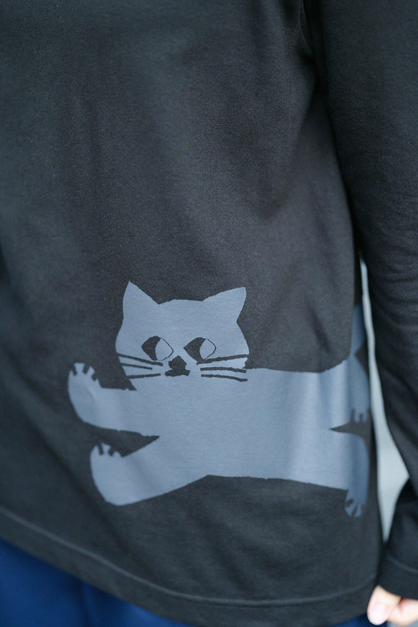 데포르타레 긴 소매T셔츠[5.6]／블랙