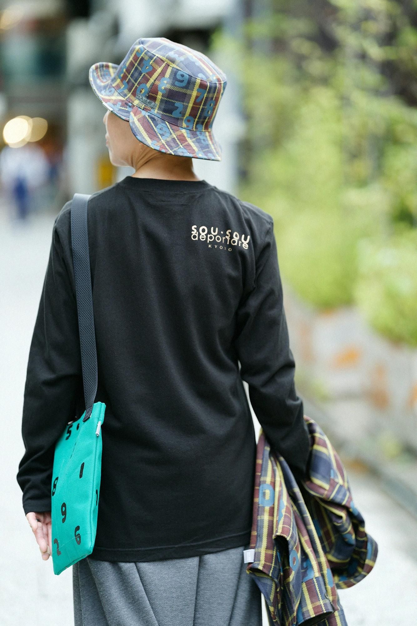 데포르타레 긴 소매T셔츠[5.6]／블랙