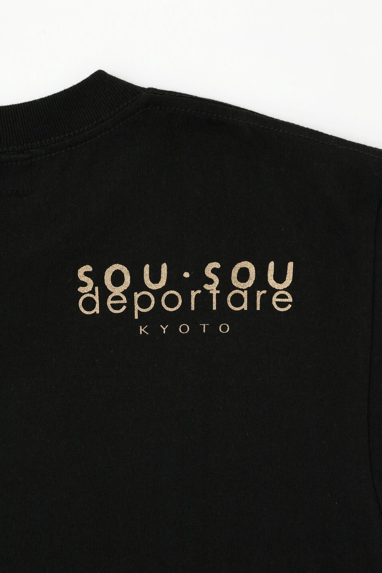 데포르타레 긴 소매T셔츠[5.6]／블랙