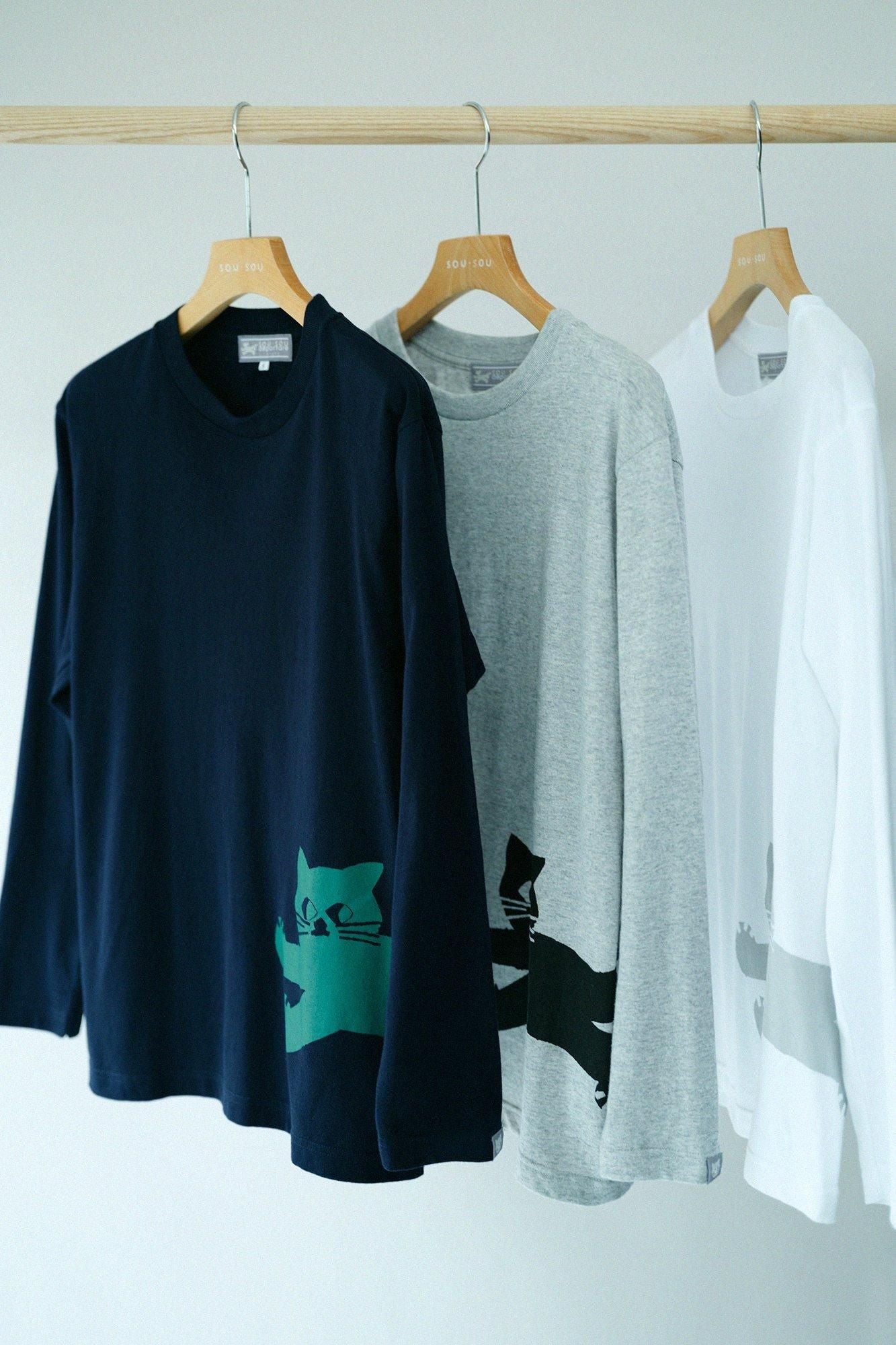 デポルターレ 長袖Tシャツ[5.6]／ネイビー