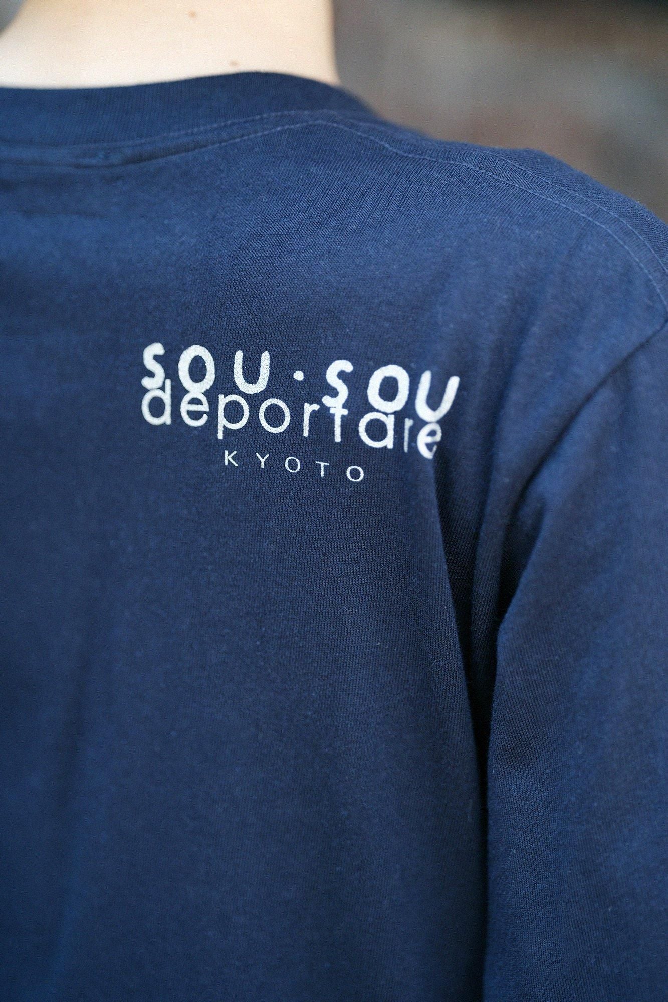 デポルターレ 長袖Tシャツ[5.6]／ネイビー