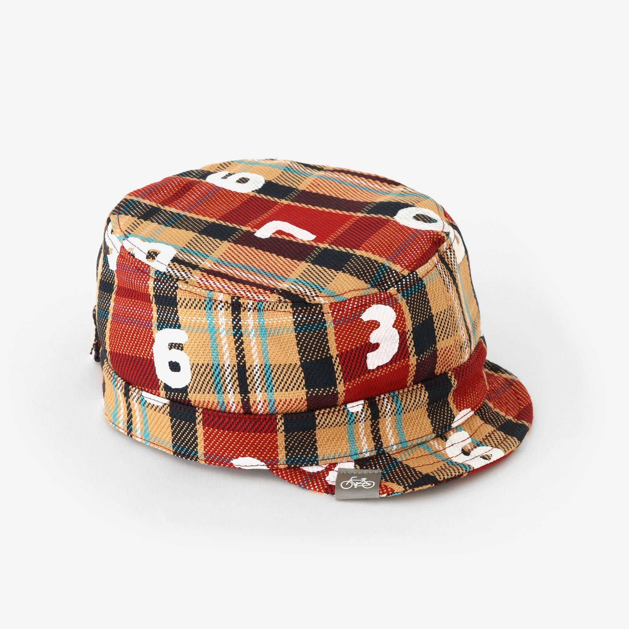 ヘビーツイルチェック BIKE ワークキャップ／SO-SU-U 黄金色