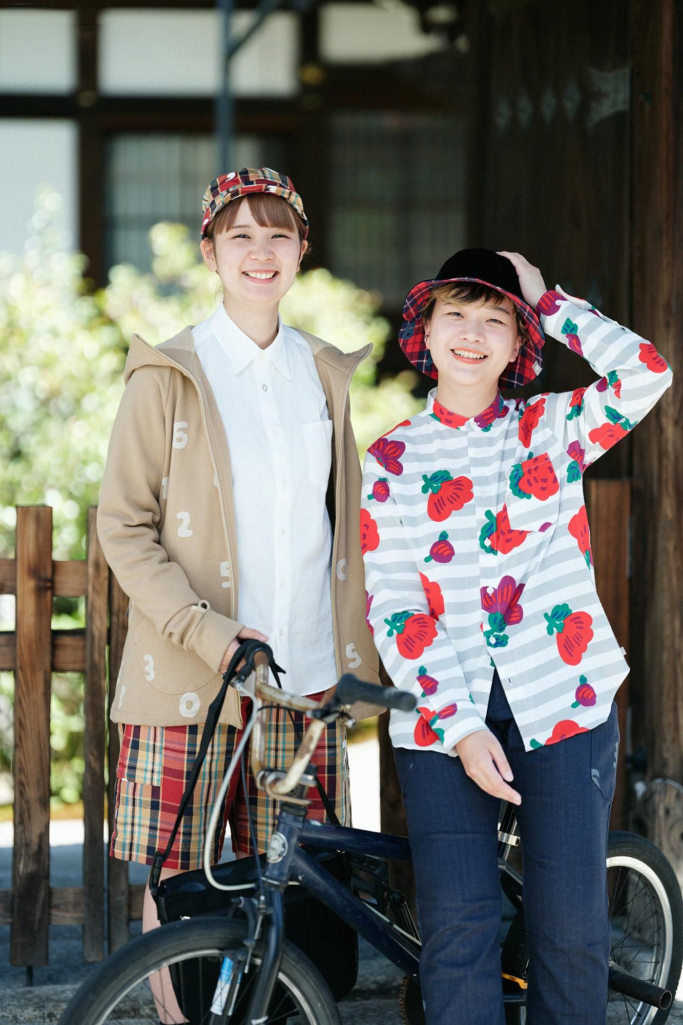 Karierte BIKE-Arbeitsmütze aus schwerem Twill/SO-SU-U Dunkelbraun