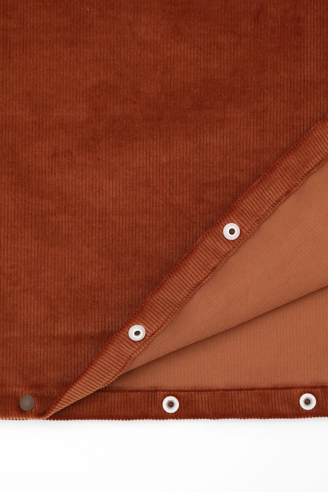 Stretch Corduroy BIKE One-piece Dress／Raw Sienna