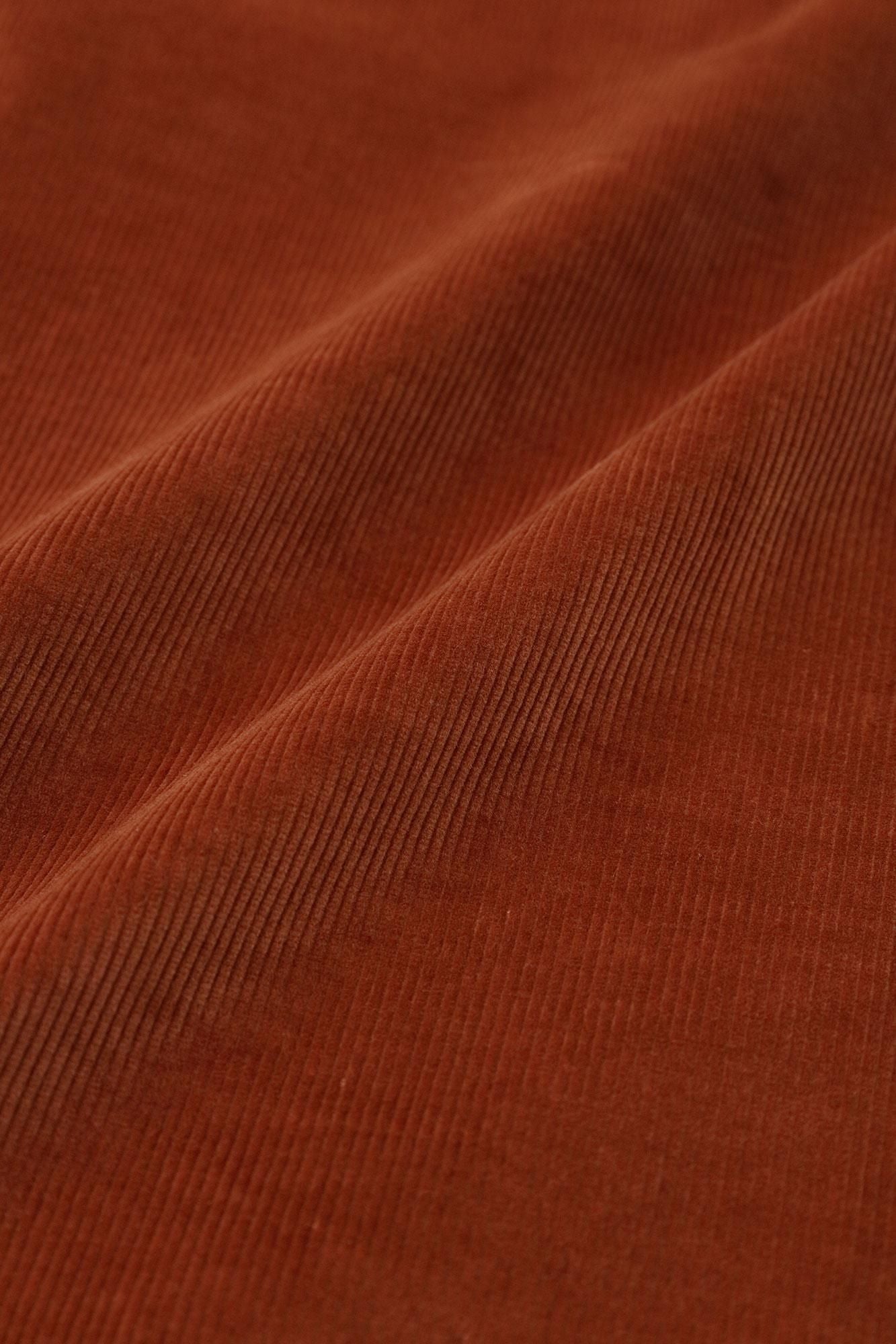 Stretch Corduroy BIKE One-piece Dress／Raw Sienna