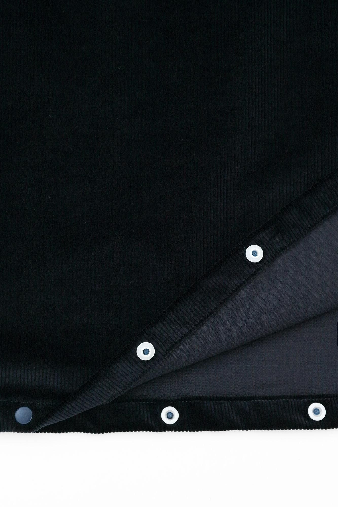 彈性燈芯絨BIKE 連身裙/深藍