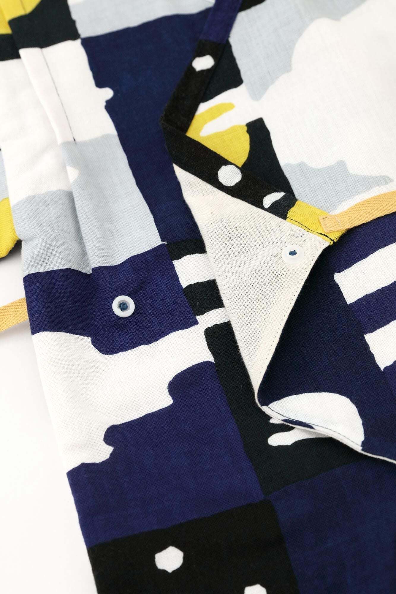 ●伊勢木棉 嬰兒包屁衣午夜附裡襯／月與星