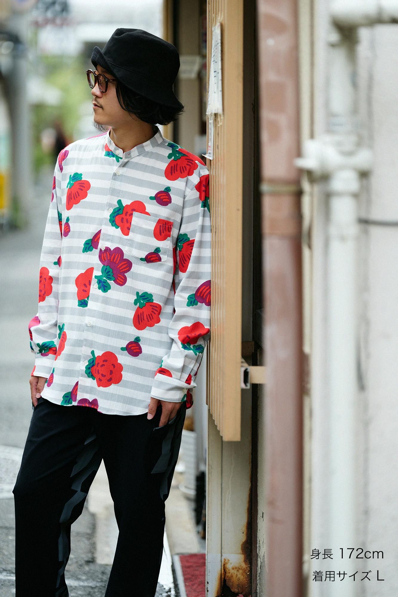 타카시마치지미 20/20 스탠드칼라 셔츠／소꿉친구