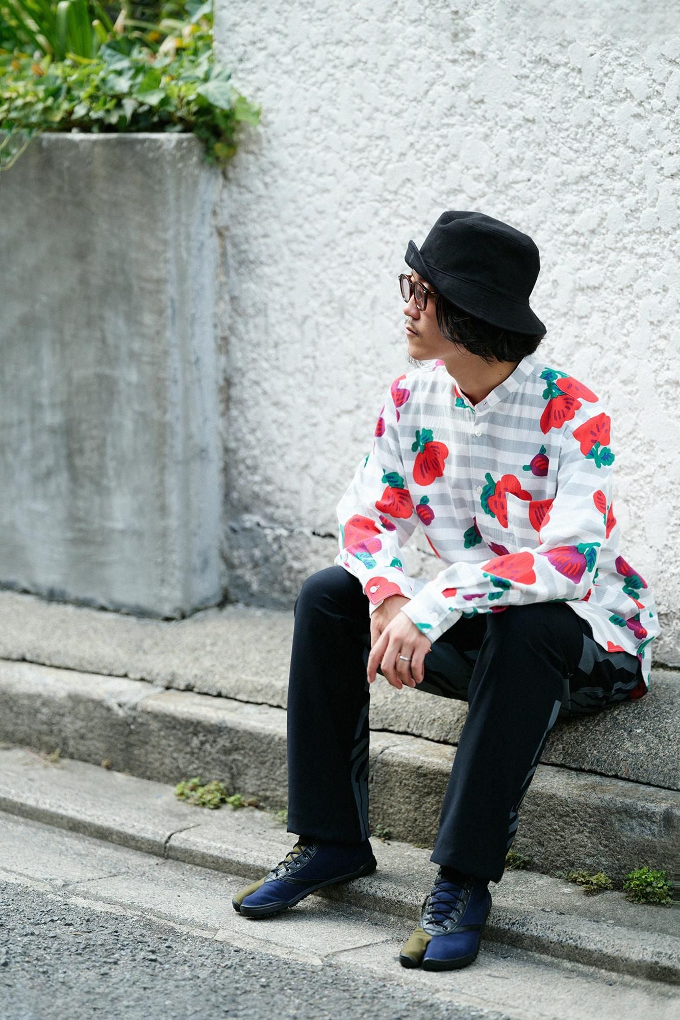 타카시마치지미 20/20 스탠드칼라 셔츠／소꿉친구