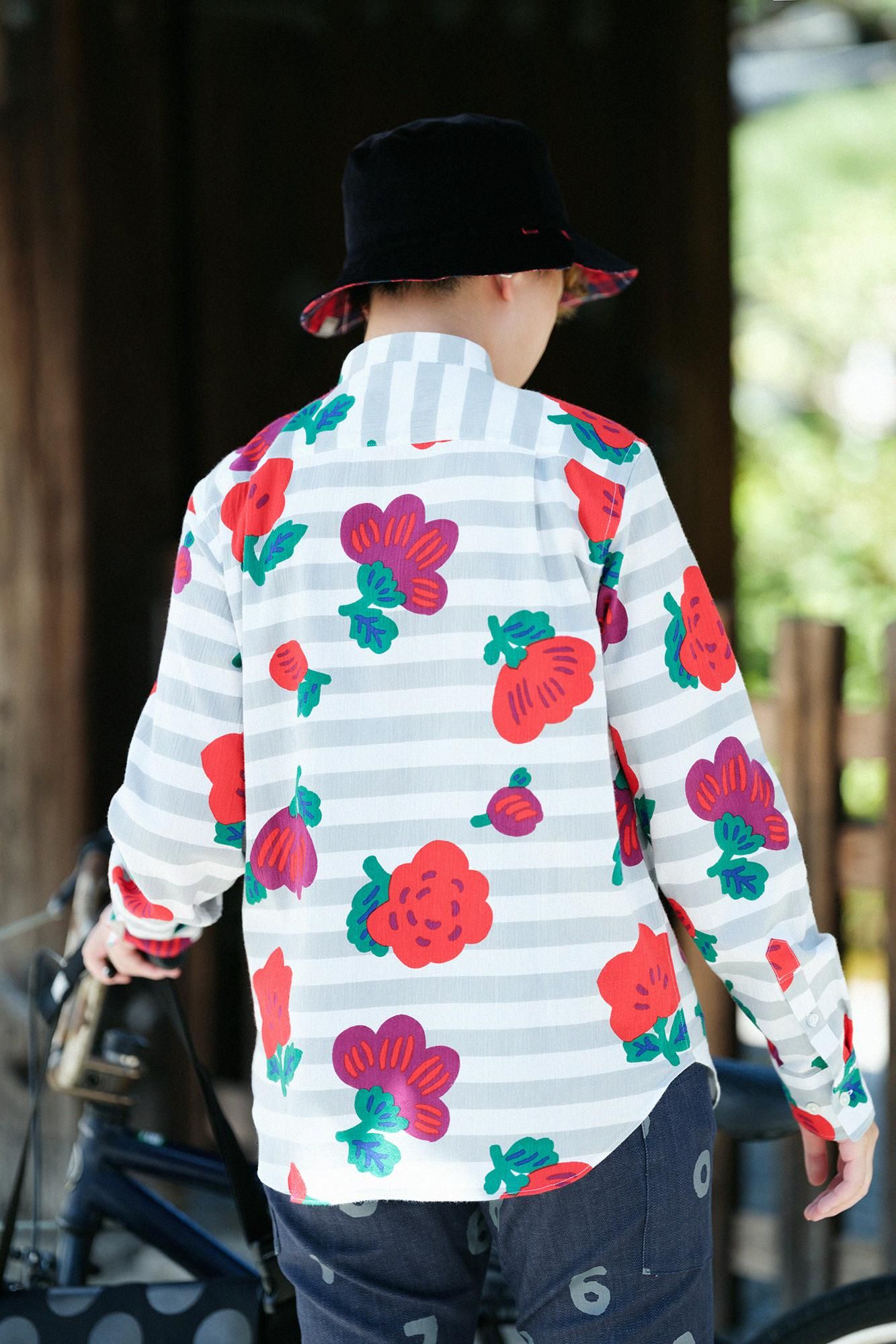 타카시마치지미 20/20 스탠드칼라 셔츠／소꿉친구