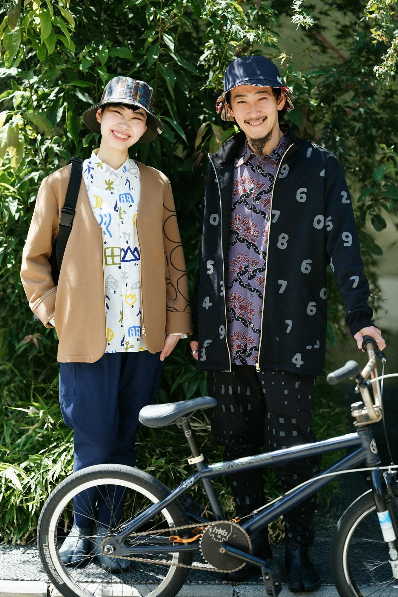 Chizimi Cotton 20/20 Shirts／Continuation of Arrow Wheel-Recreation