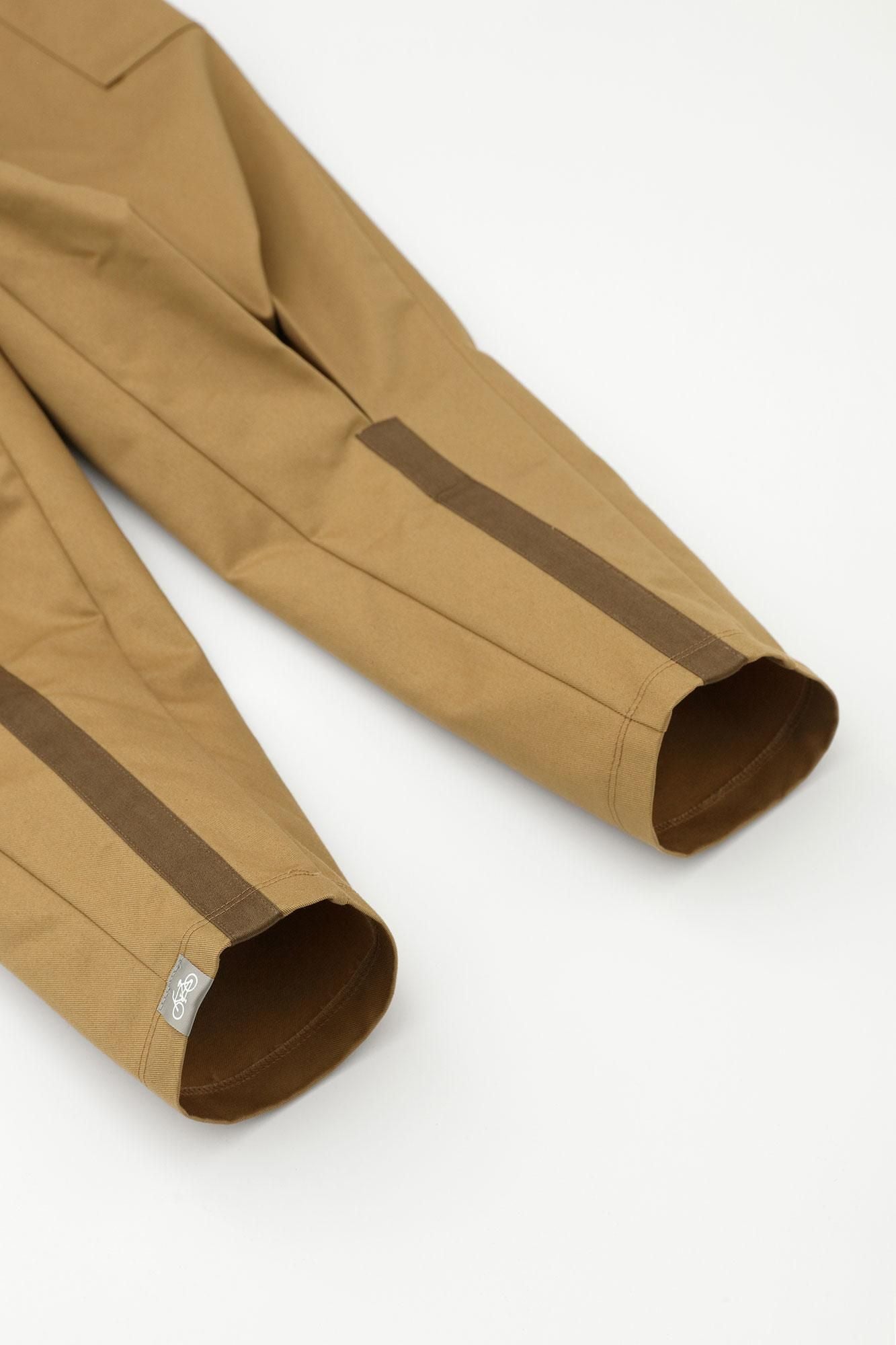 [仅在网络上有售] 高密度 Solotex (R) 斜纹 BIKE 焦特布尔/黄赭色