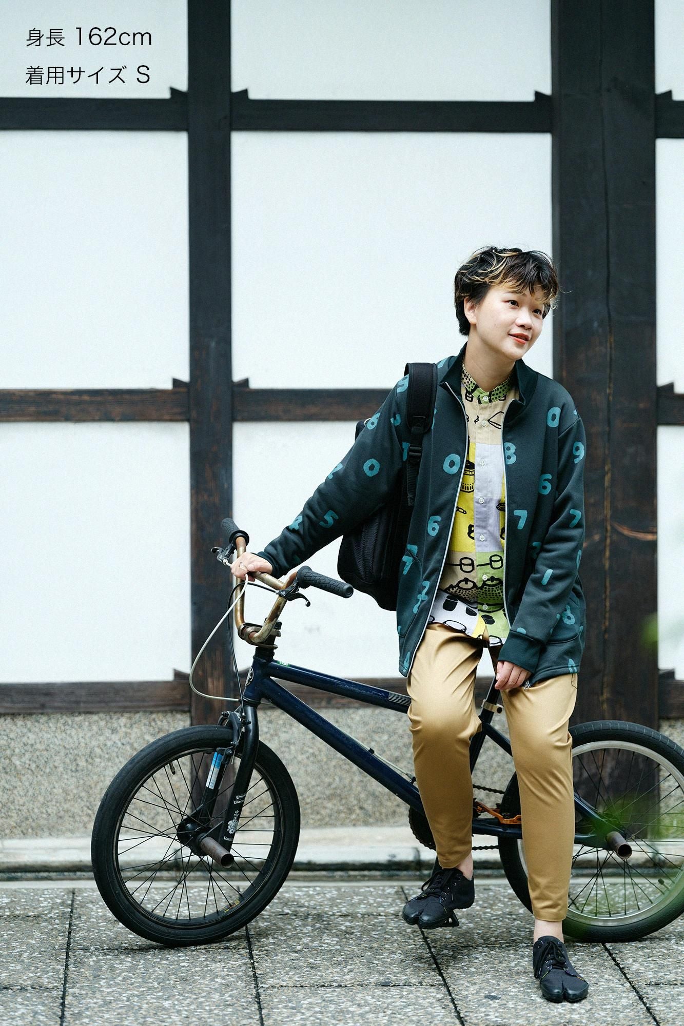 [仅在网络上有售] 高密度 Solotex (R) 斜纹 BIKE 焦特布尔/黄赭色