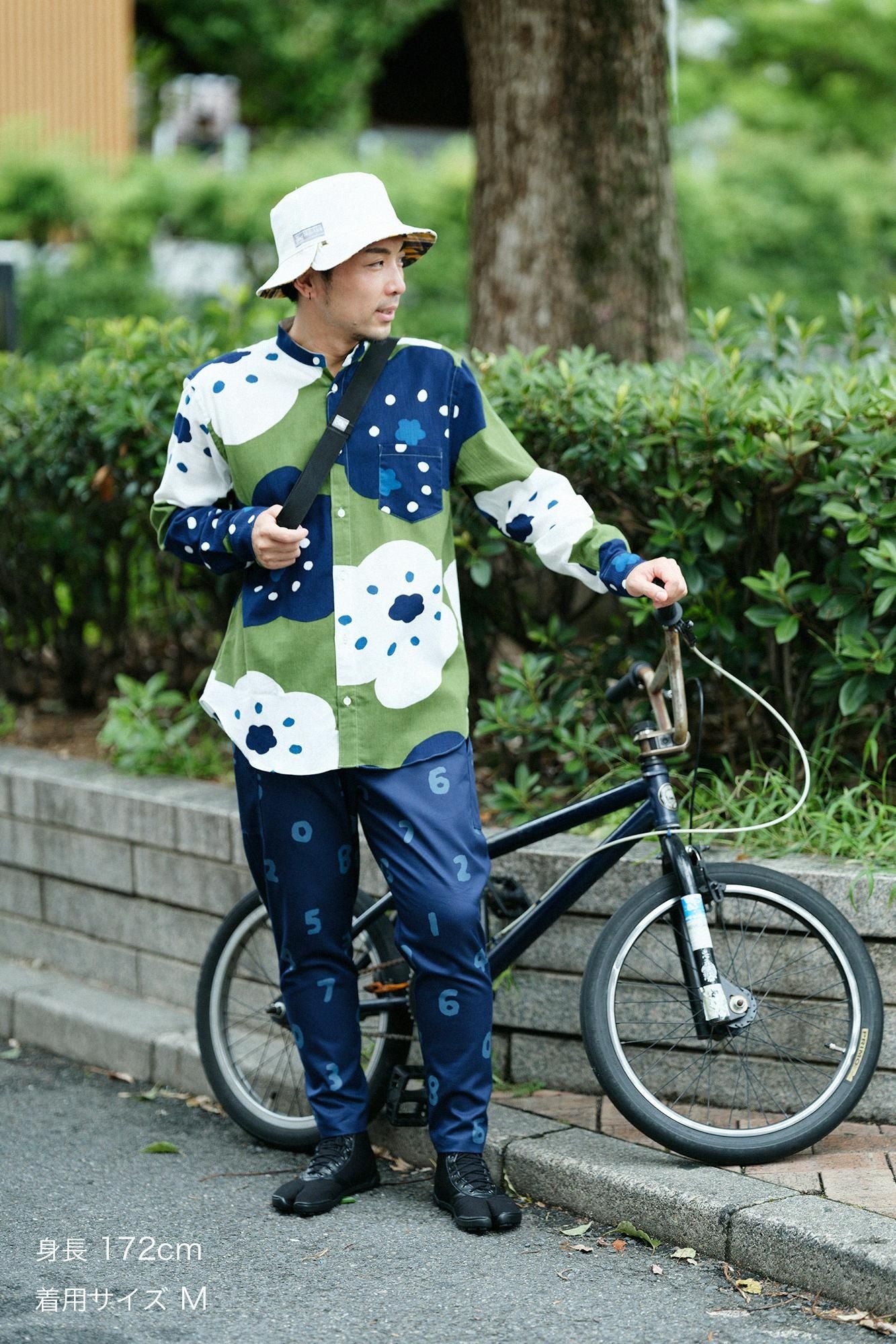 高密度 ソロテックス(R)ツイル BIKEジョードプル／SO-SU-U 濃紺（の