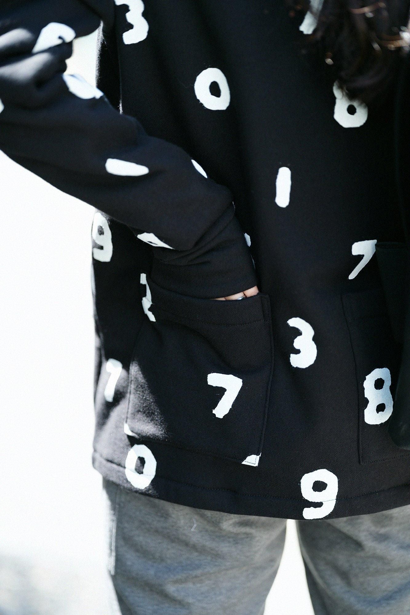 Fleece BIKE Parka／SO-SU-Uand Blank wet feather color (Nu(biro)×tsuminds old time withtoo