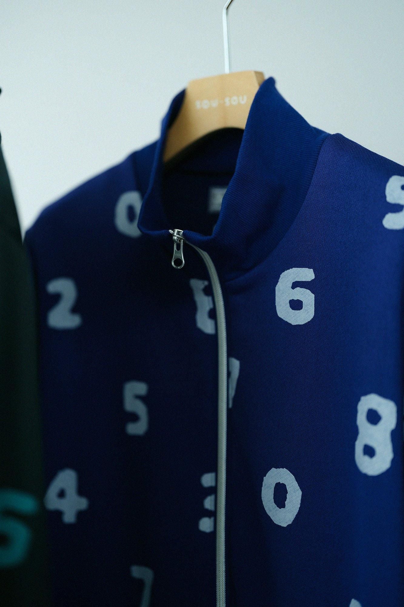 [仅在线]羊毛拉链自行车布鲁森/so-su-u蓝色