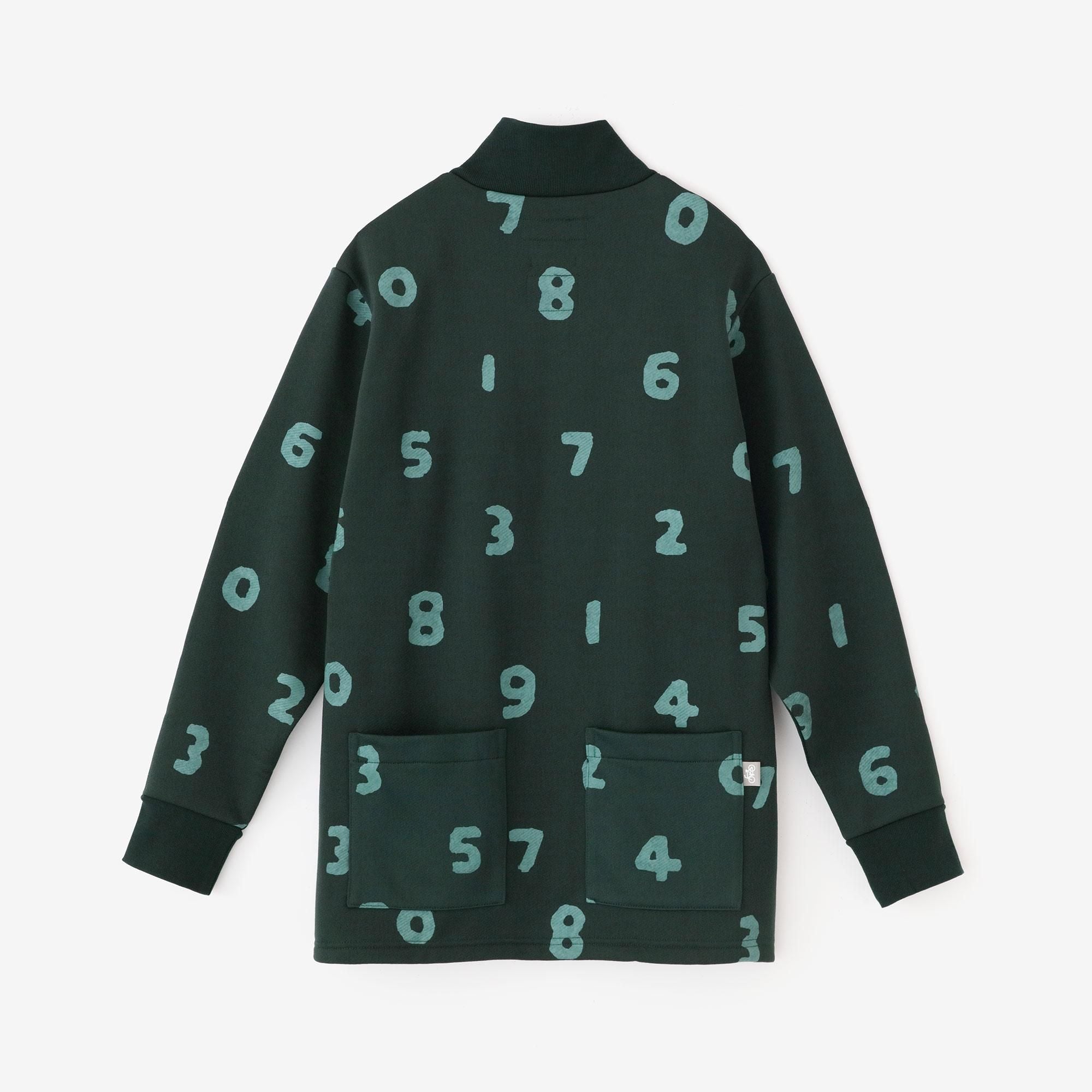 [仅在线]羊毛拉链自行车布鲁森/so-su-u深绿色