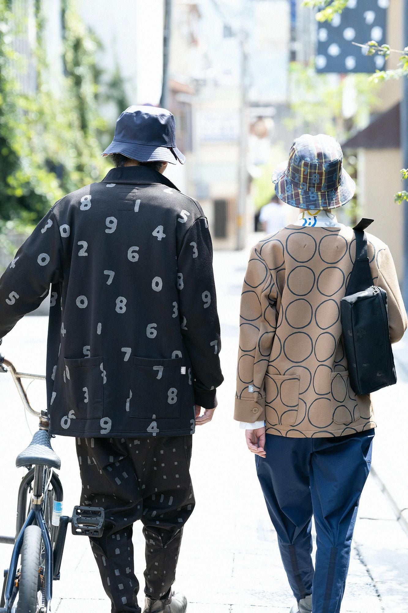 【net limited】Fleece ZIP UP BIKE Blouson／SO-SU-U Black