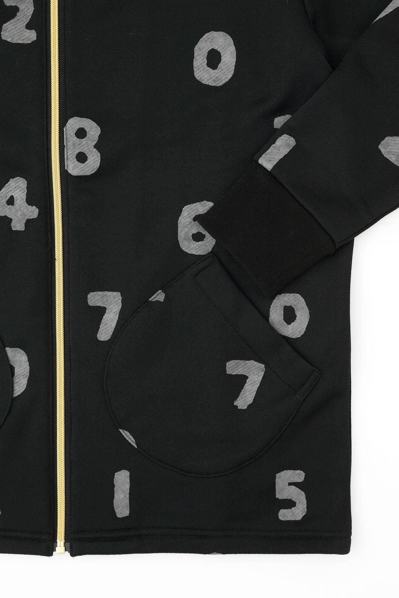 【net limited】Fleece ZIP UP BIKE Blouson／SO-SU-U Black