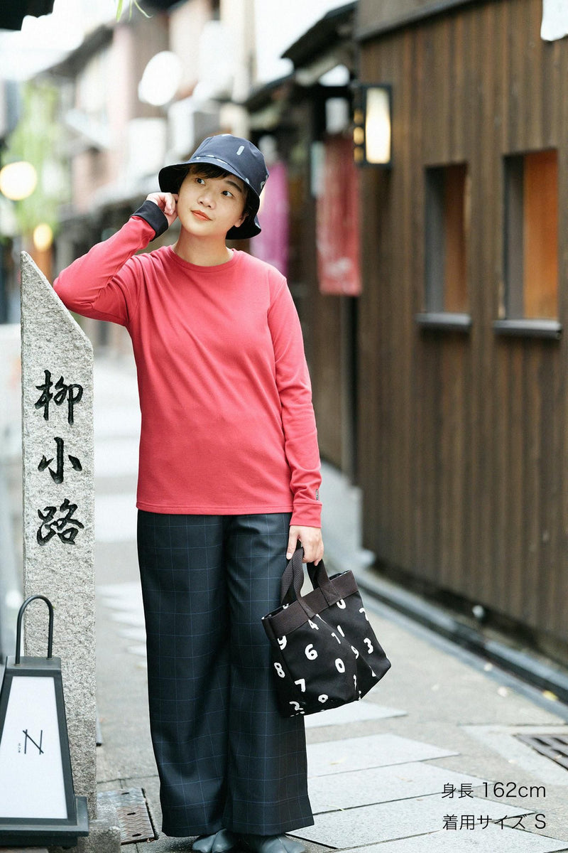 T-shirt mini polaire bicolore manches longues