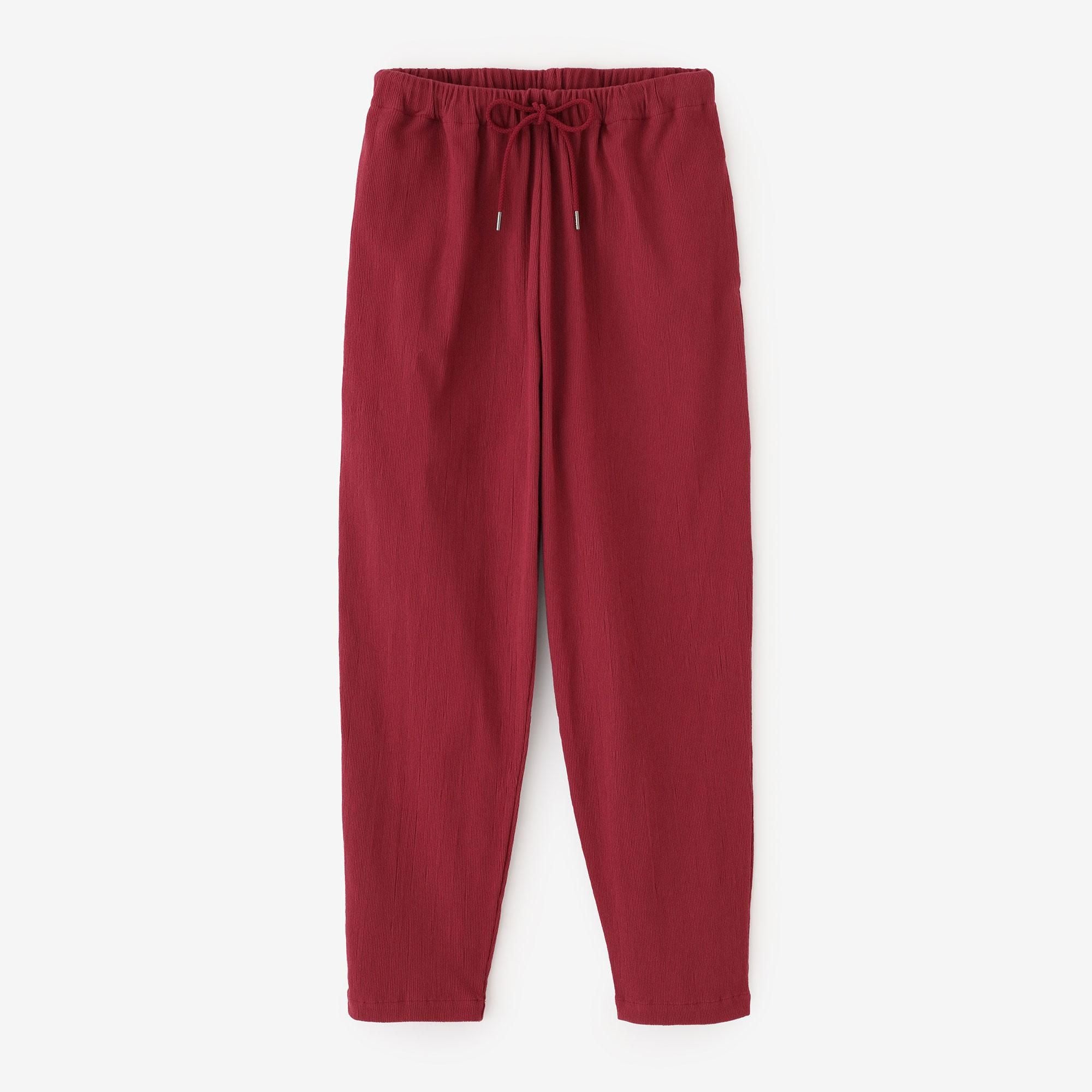 SOUSOU 高島縮　イージーテーパードパンツ 高島縮 20/20 イージーテーパードパンツ／嵐（あらし）