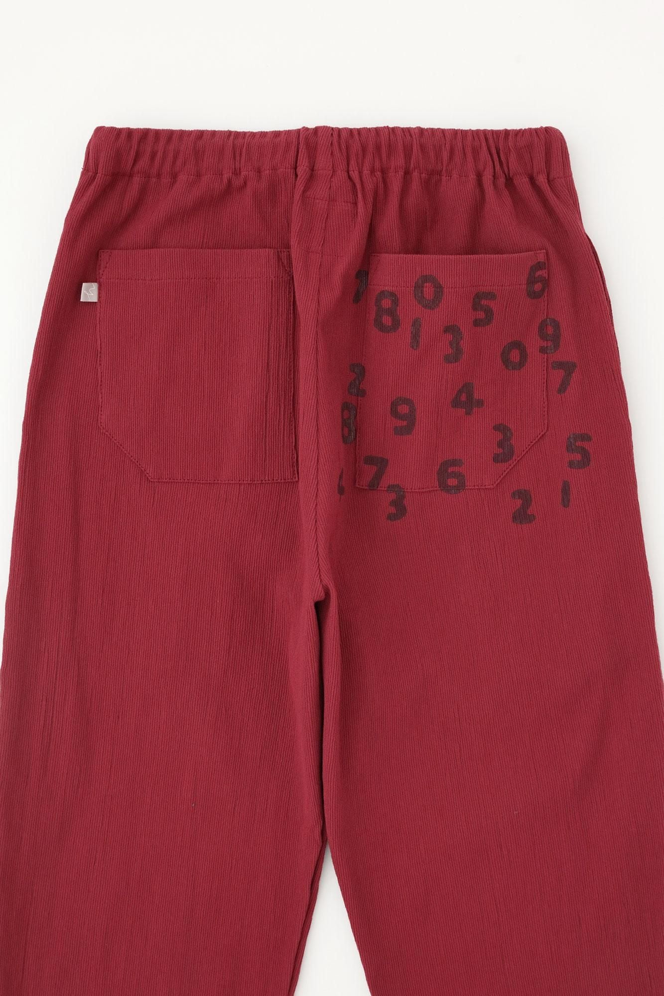 SOUSOU 高島縮 イージーテーパードパンツ 高島縮 20/20 イージー