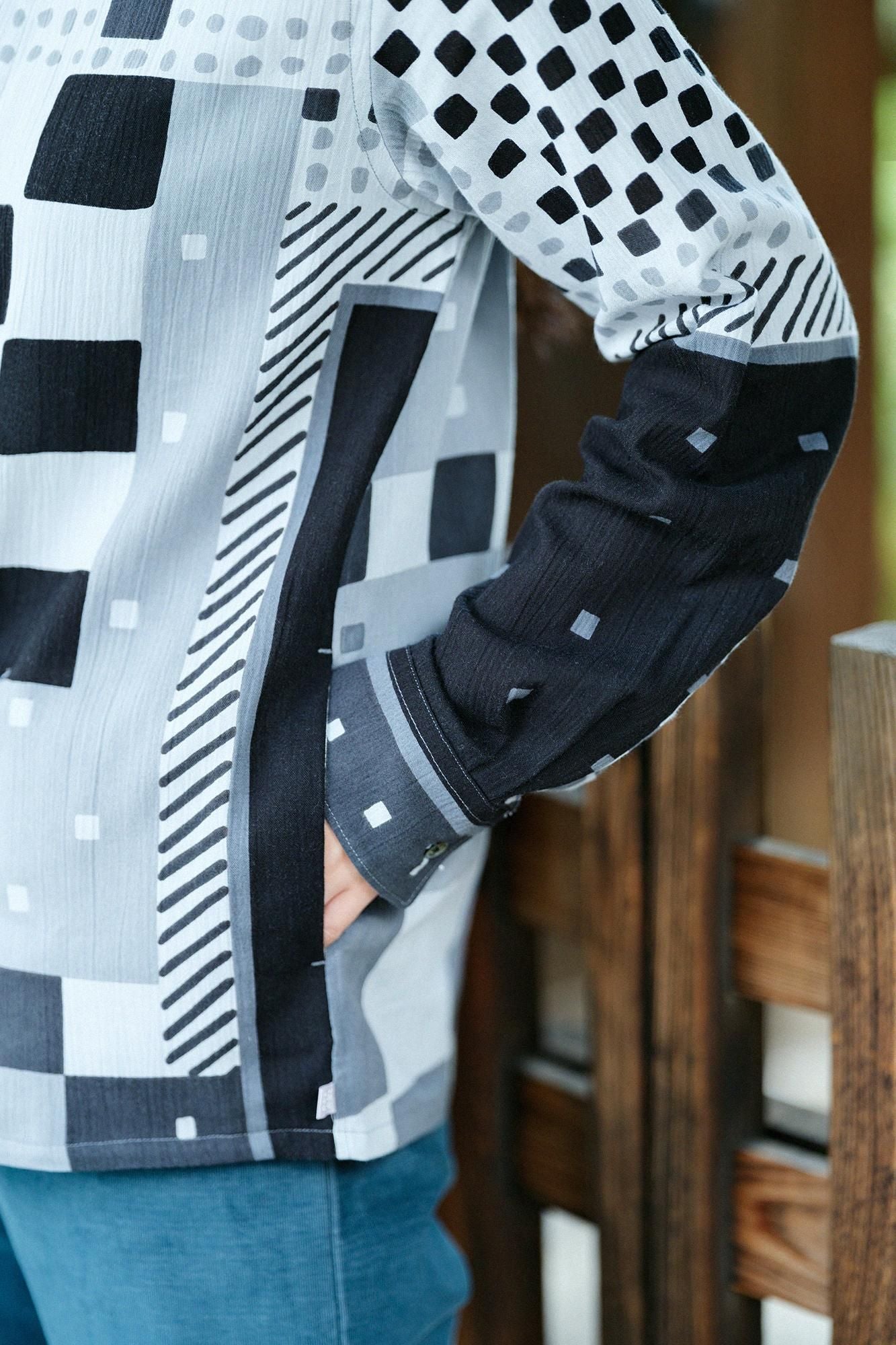 takashima chiku 20/20支架领子衬衫SP/rikyu（rikyu）缩写（ryaku）