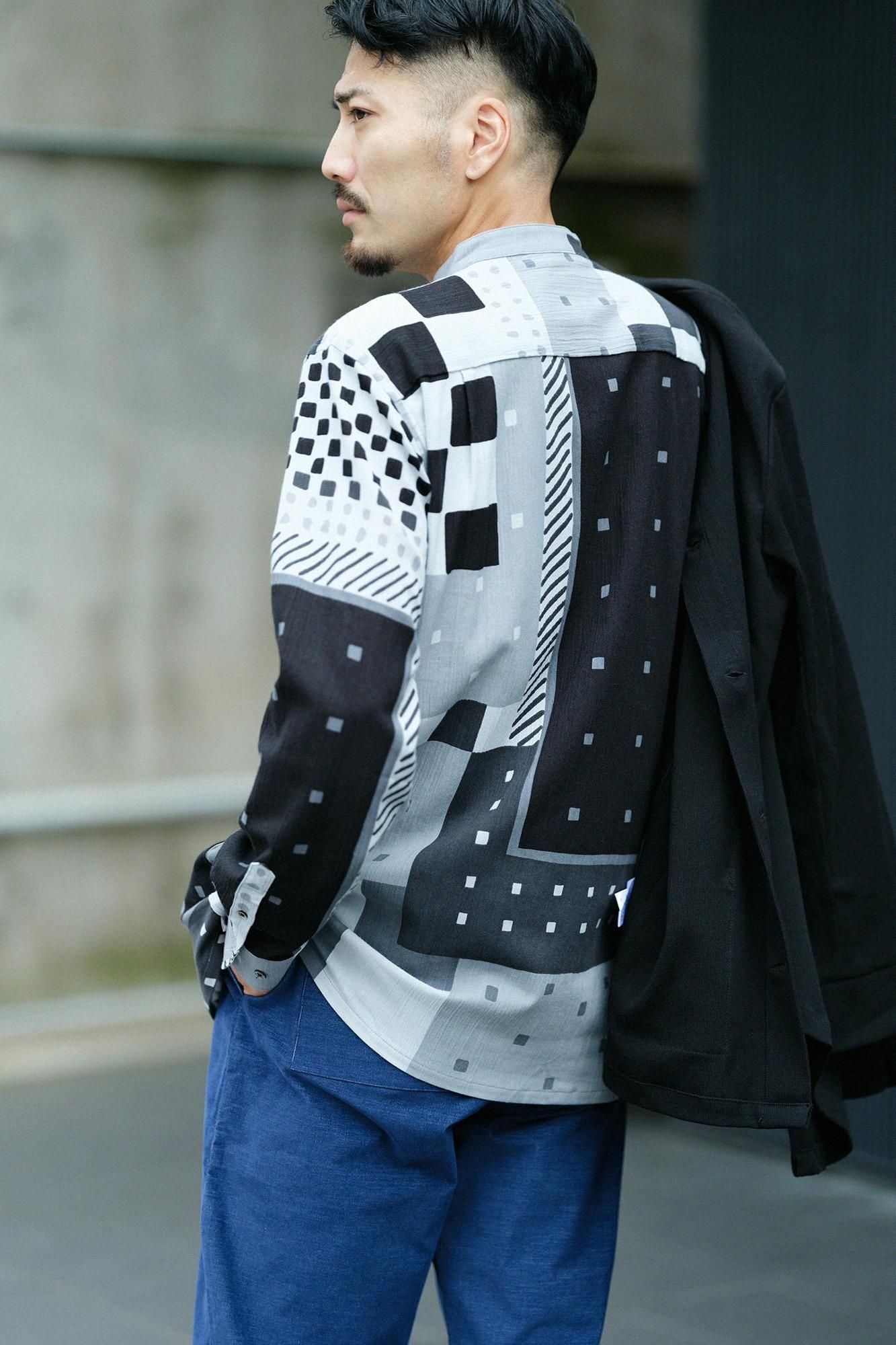 takashima chiku 20/20支架领子衬衫SP/rikyu（rikyu）缩写（ryaku）