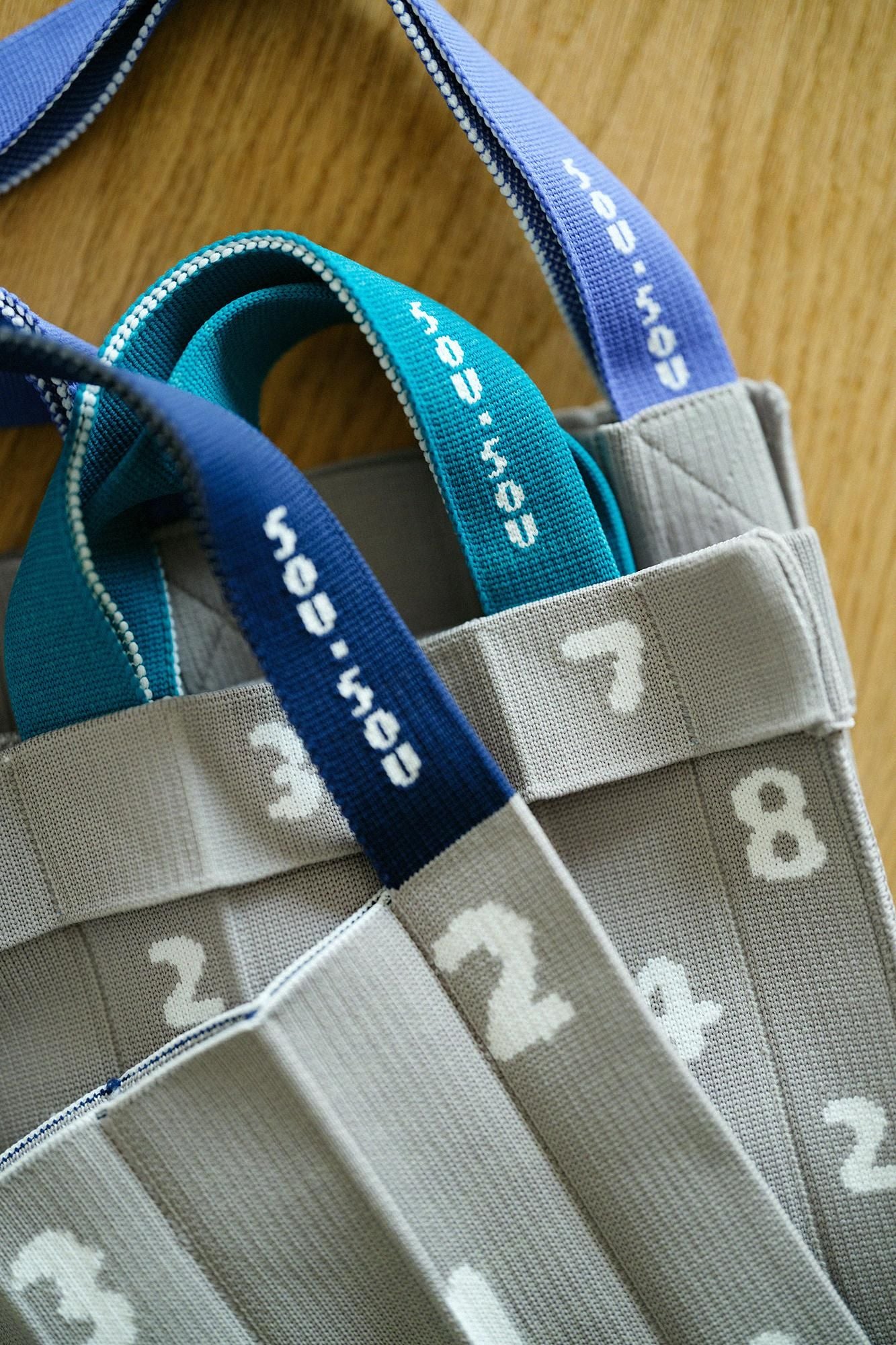 SOU・SOU×KNT365バッグ Knitty／SO-SU-U 薄墨色（うすずみいろ）