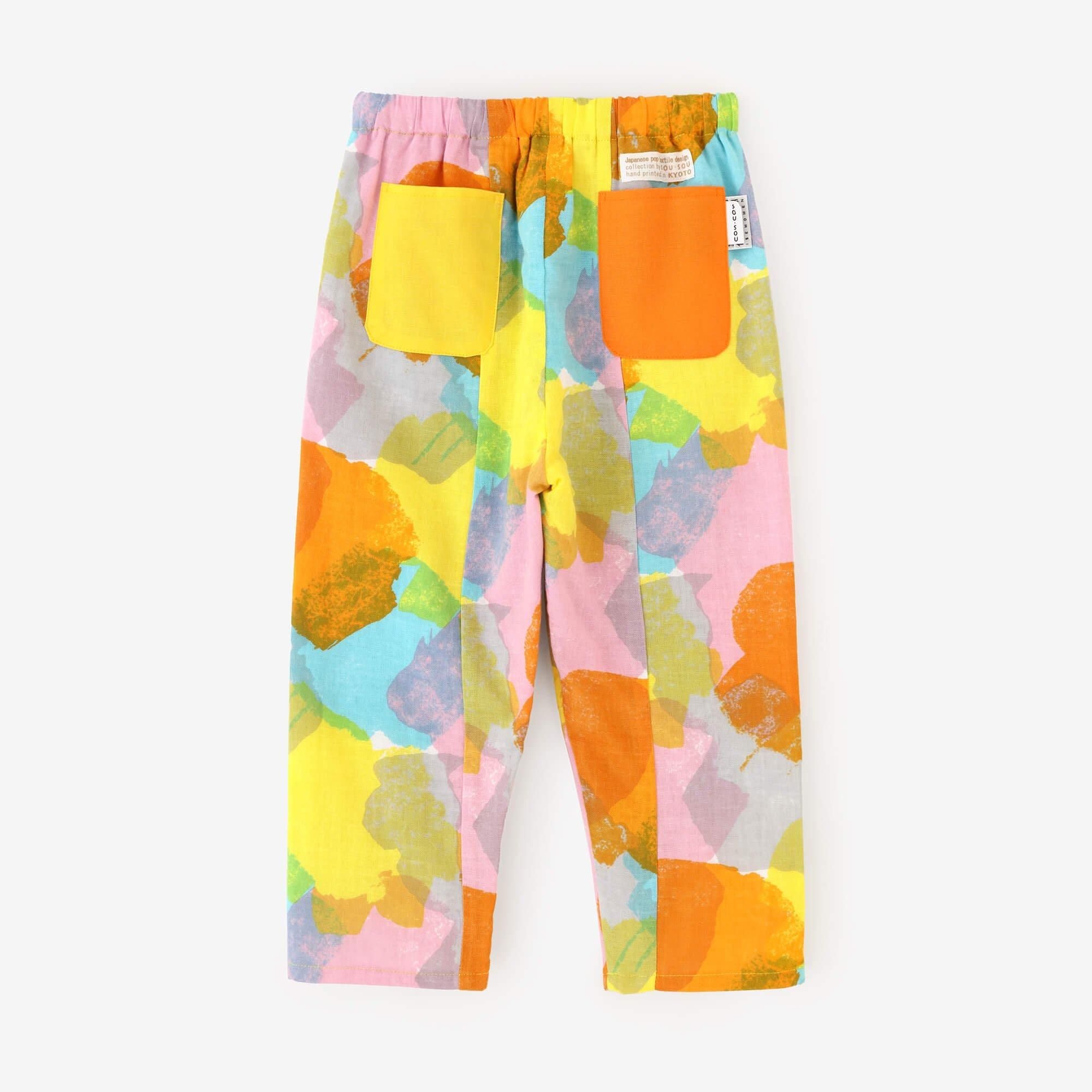 ●伊勢木棉童裝長褲附裡襯／Oboro