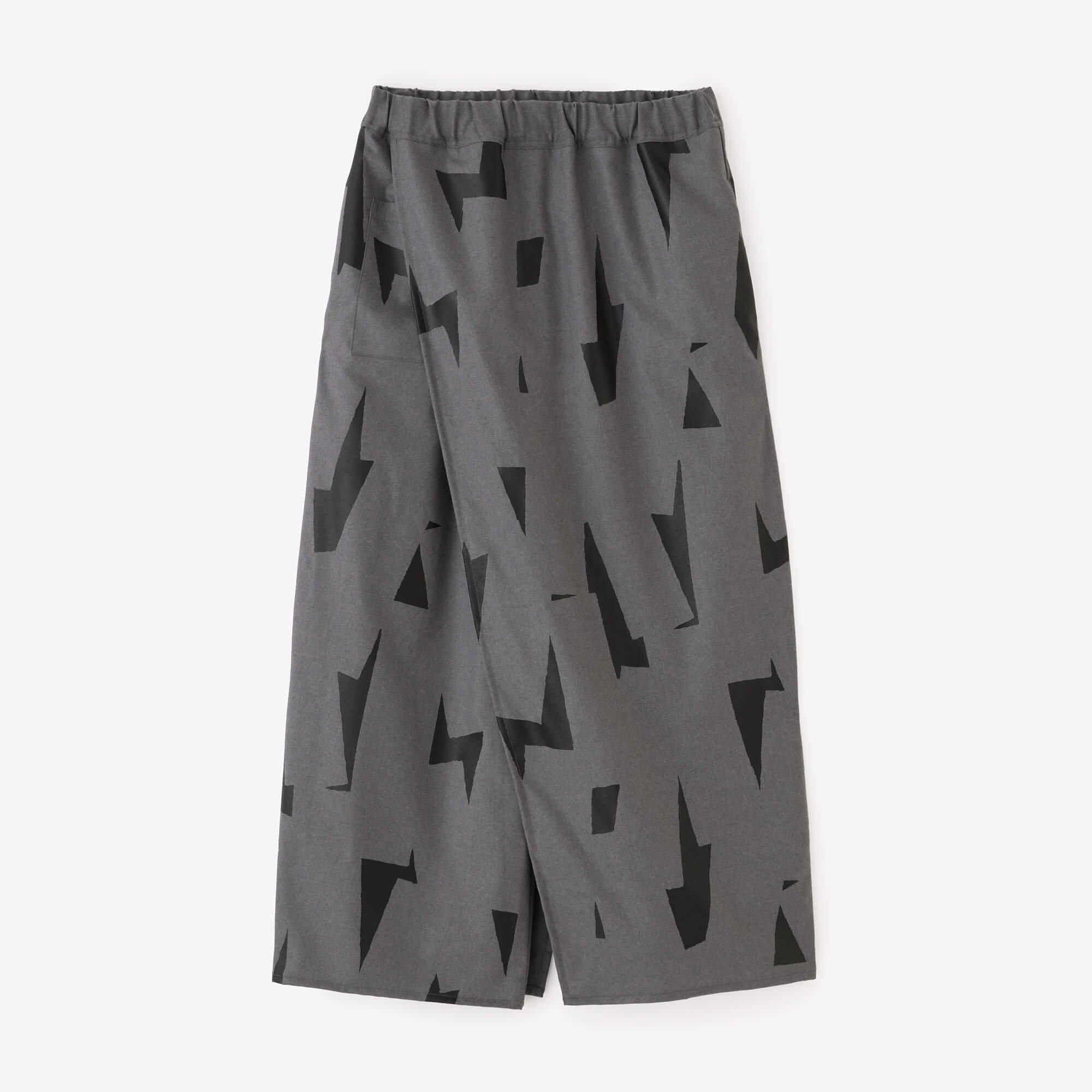 net限定】梳毛（そもう） 筒下（つつした）／濃墨間道（こず