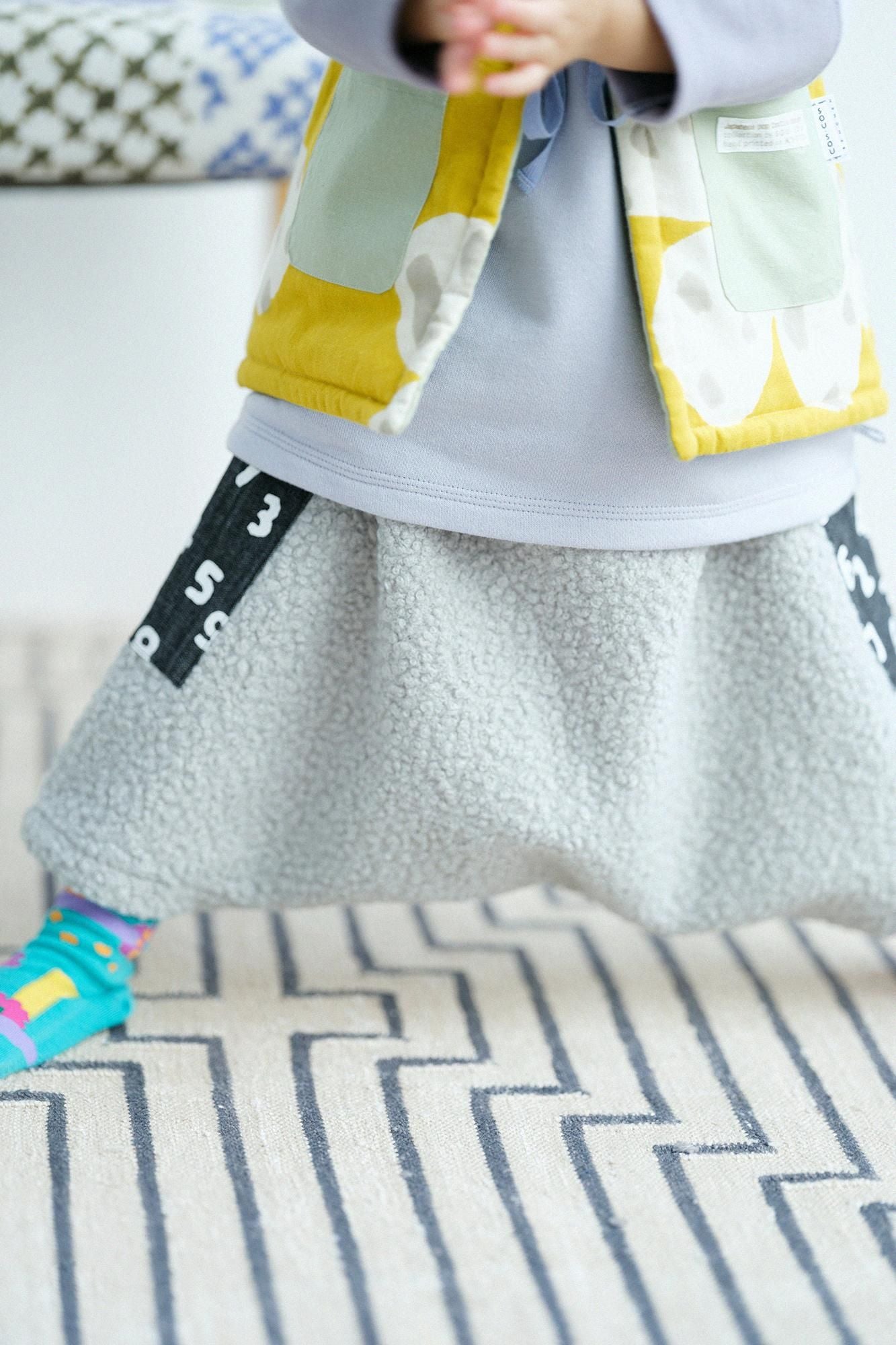 ●Boa Sarouel Pants / Bluish Green