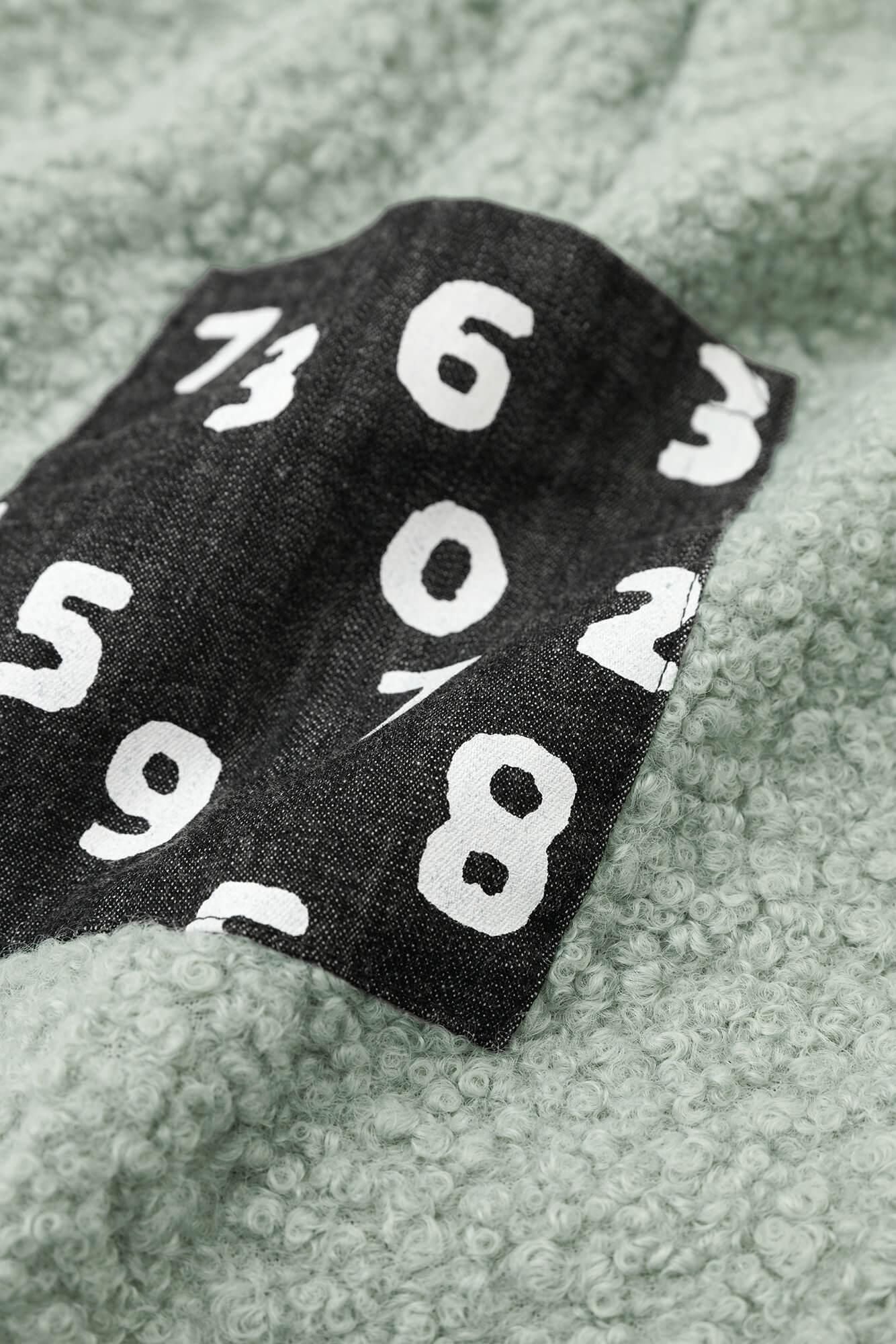 ●Boa Sarouel Pants / Bluish Green