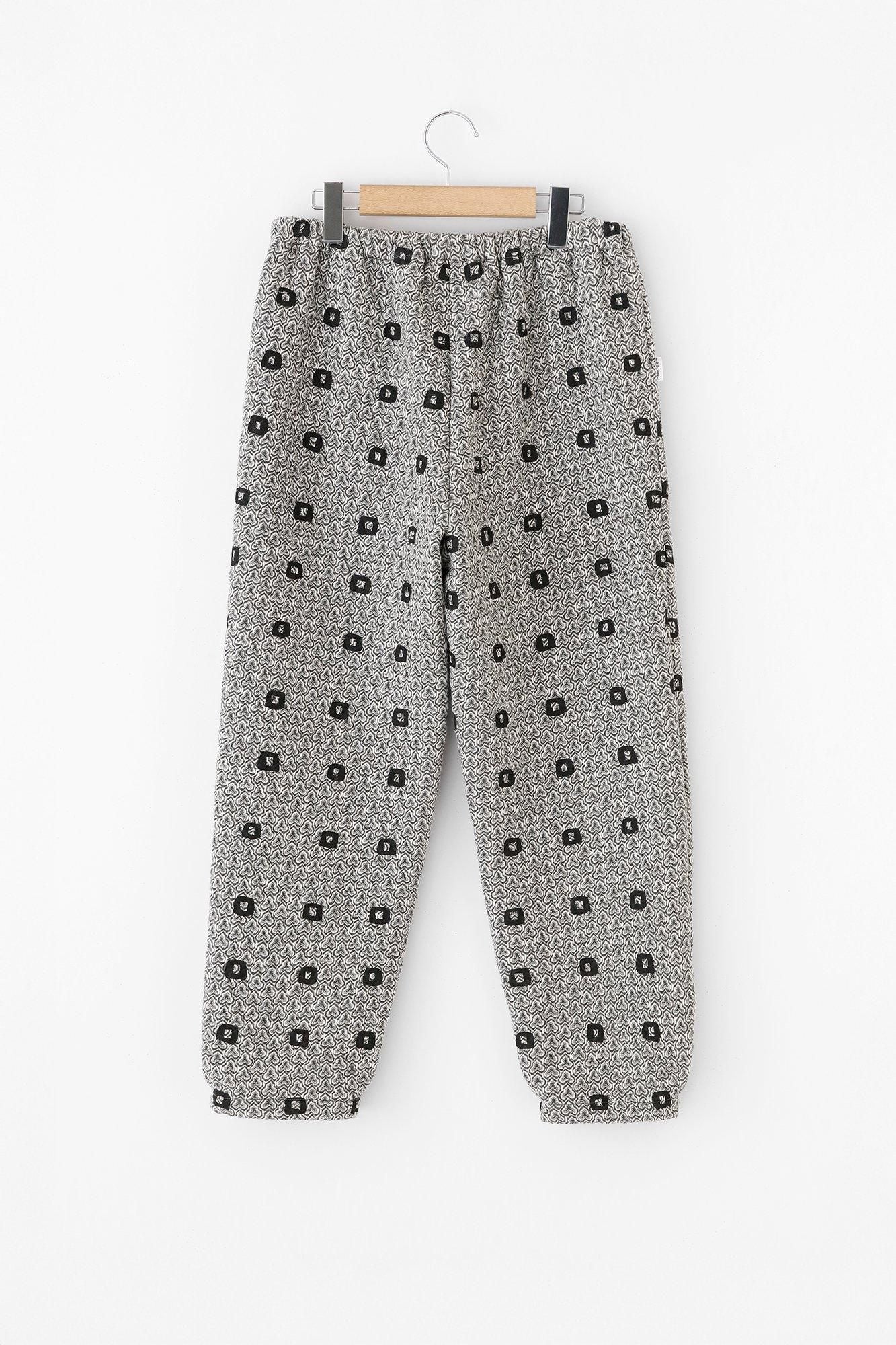 Pad Stitch Monpe Workers Pants / Heartwarming