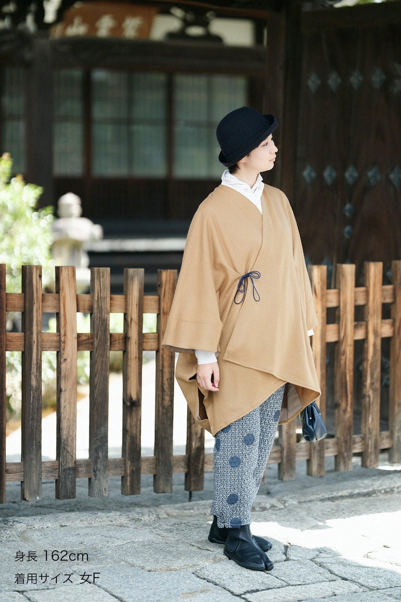 刺編 工人褲／圓點 間疏 