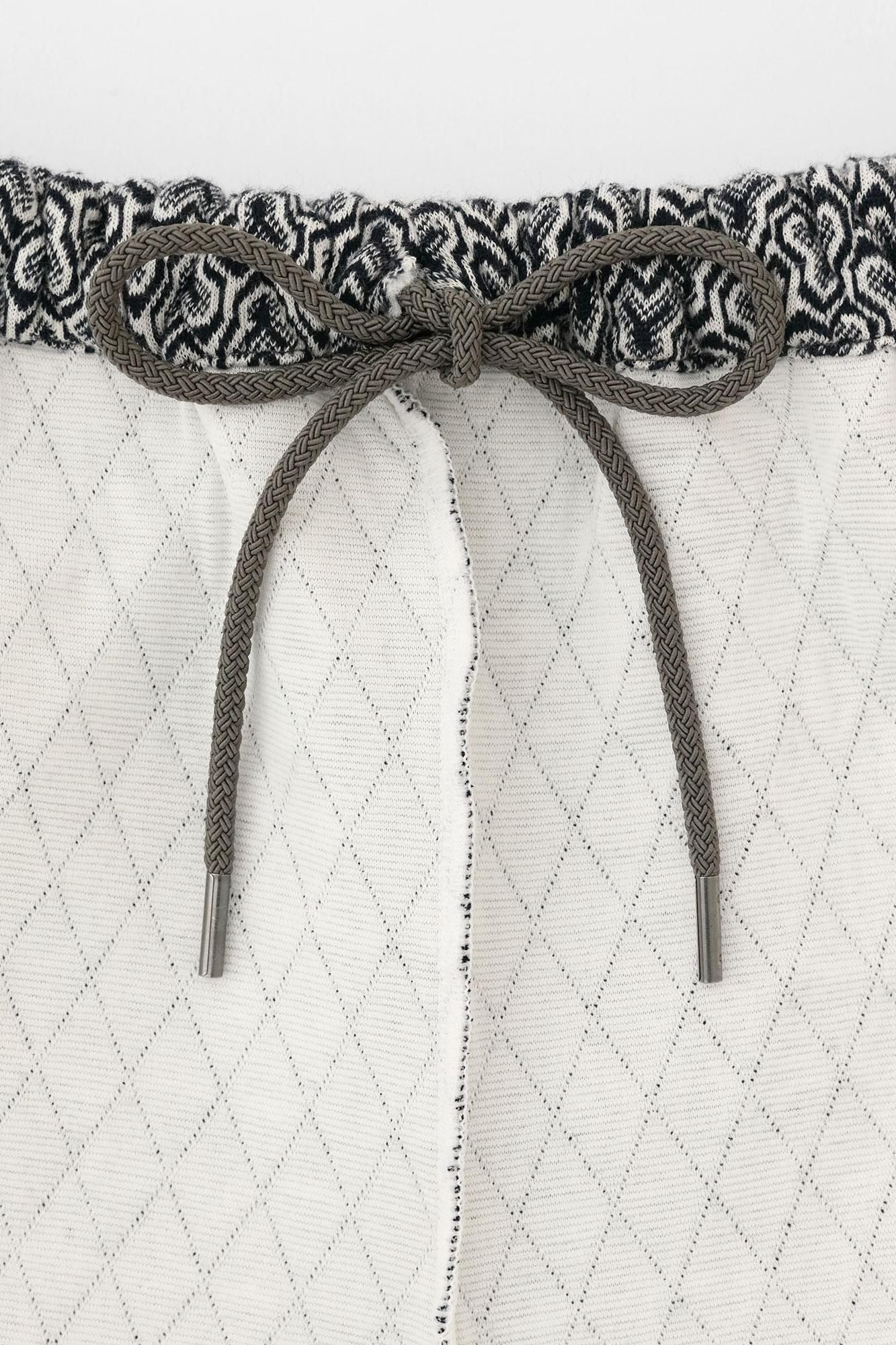 刺編 工人褲／圓點 間疏 