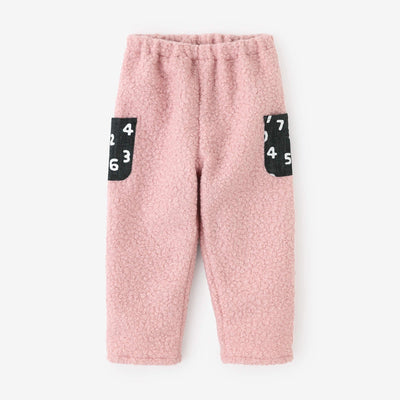 ●Boa Monpe Pants for Kids / Peach Color