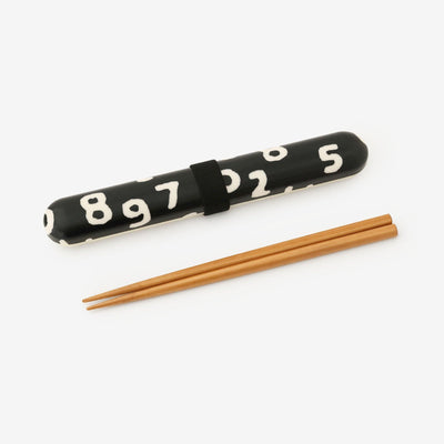 SOU・SOU×Poketle Bloth-Stick Chopstick Box/So-Su-u Kon（Kon）顶部和底部（KA）