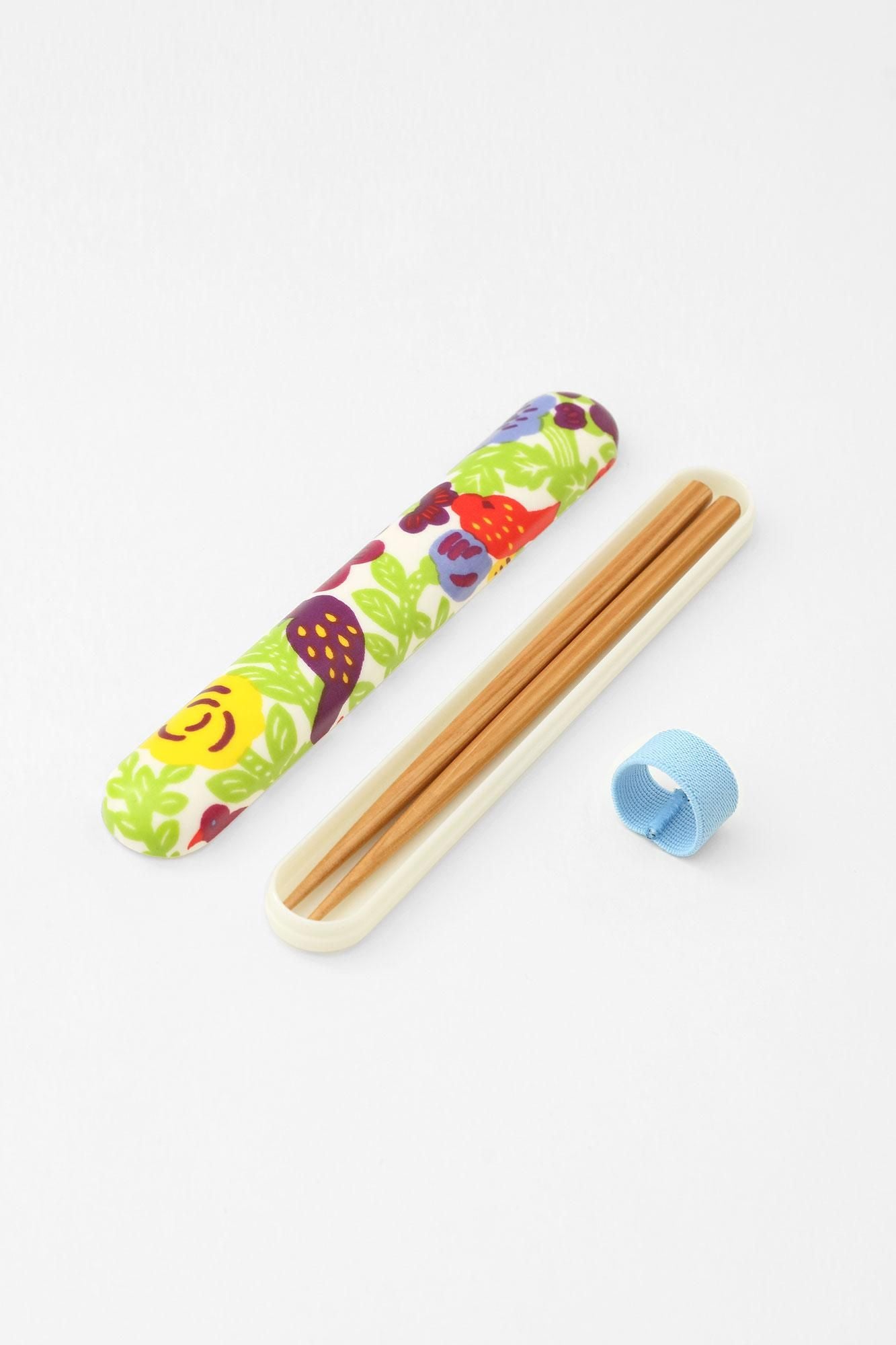 SOU・SOU×POKETLE Cloth-covered Chopsticks Case /Tori