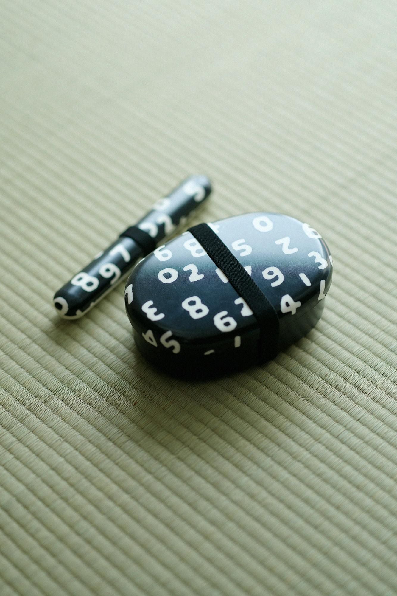 SOU・SOU×POKETLE布貼便當盒 橢圓形/ SO-SU-U十數 昆 上下