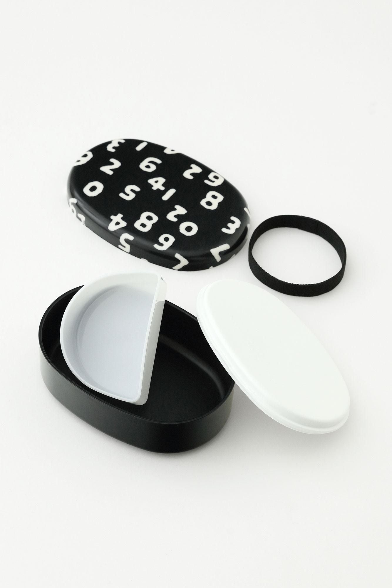 SOU・SOU×POKETLE布貼便當盒 橢圓形/ SO-SU-U十數 昆 上下